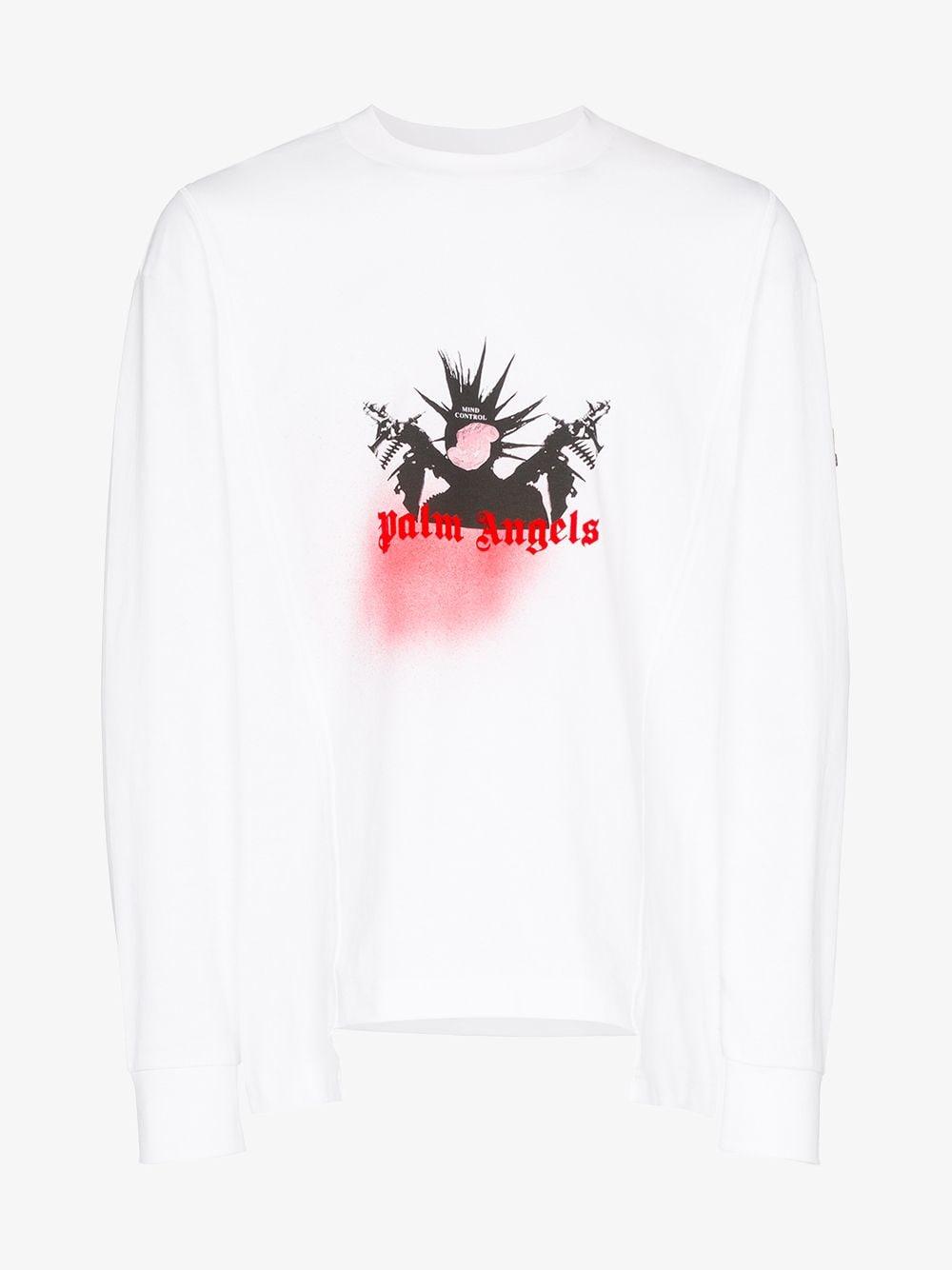 moncler palm angels tee shirt