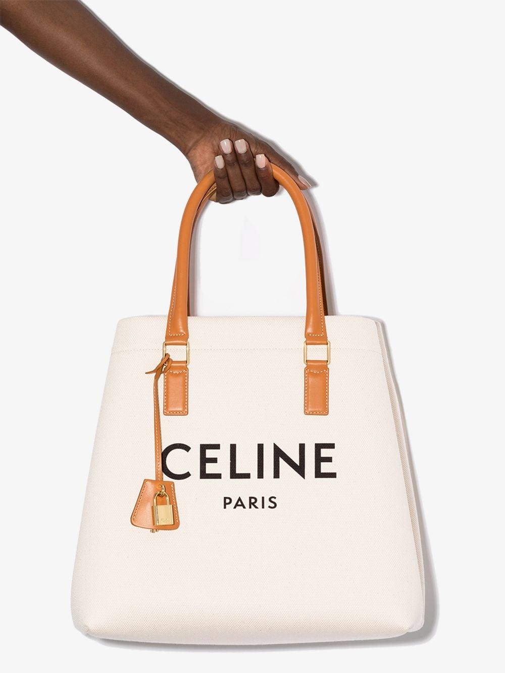 celine logo tote