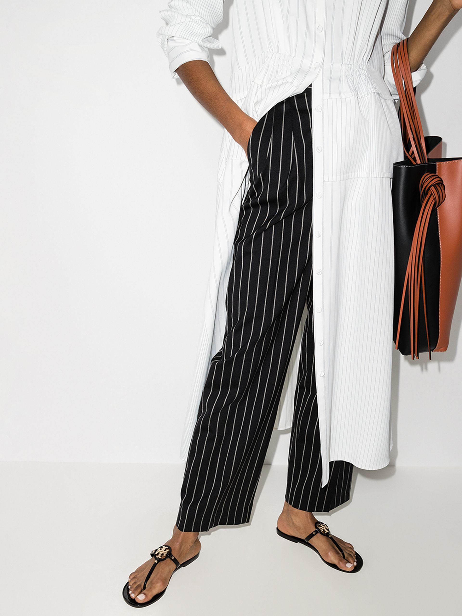 tory burch mini miller sandals black