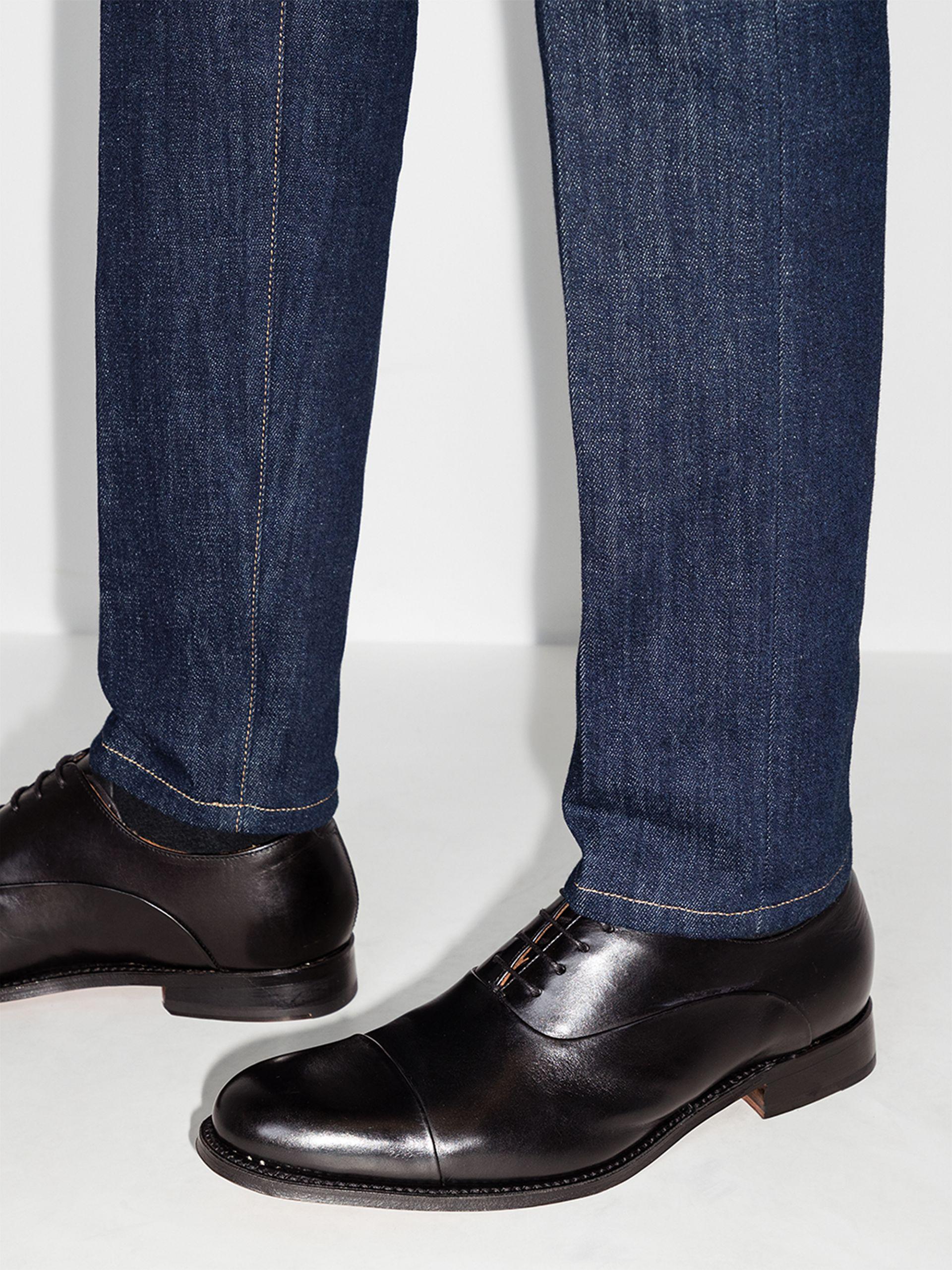 Grenson Bert Oxford Shoes in Black for 