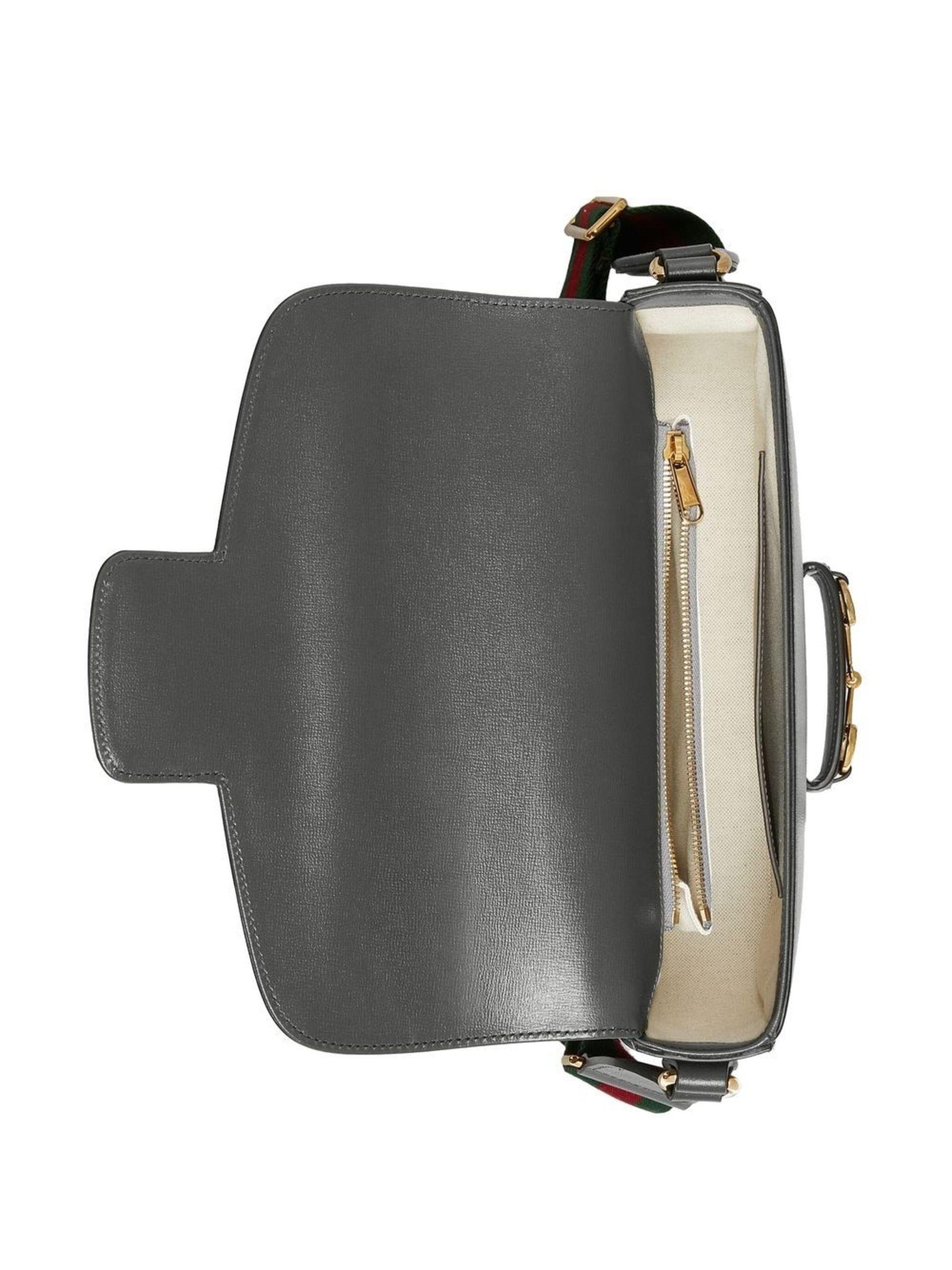 Gucci Horsebit 1955 Shoulder Bag in Gray for Men