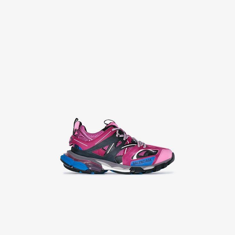 pink balenciaga track runners