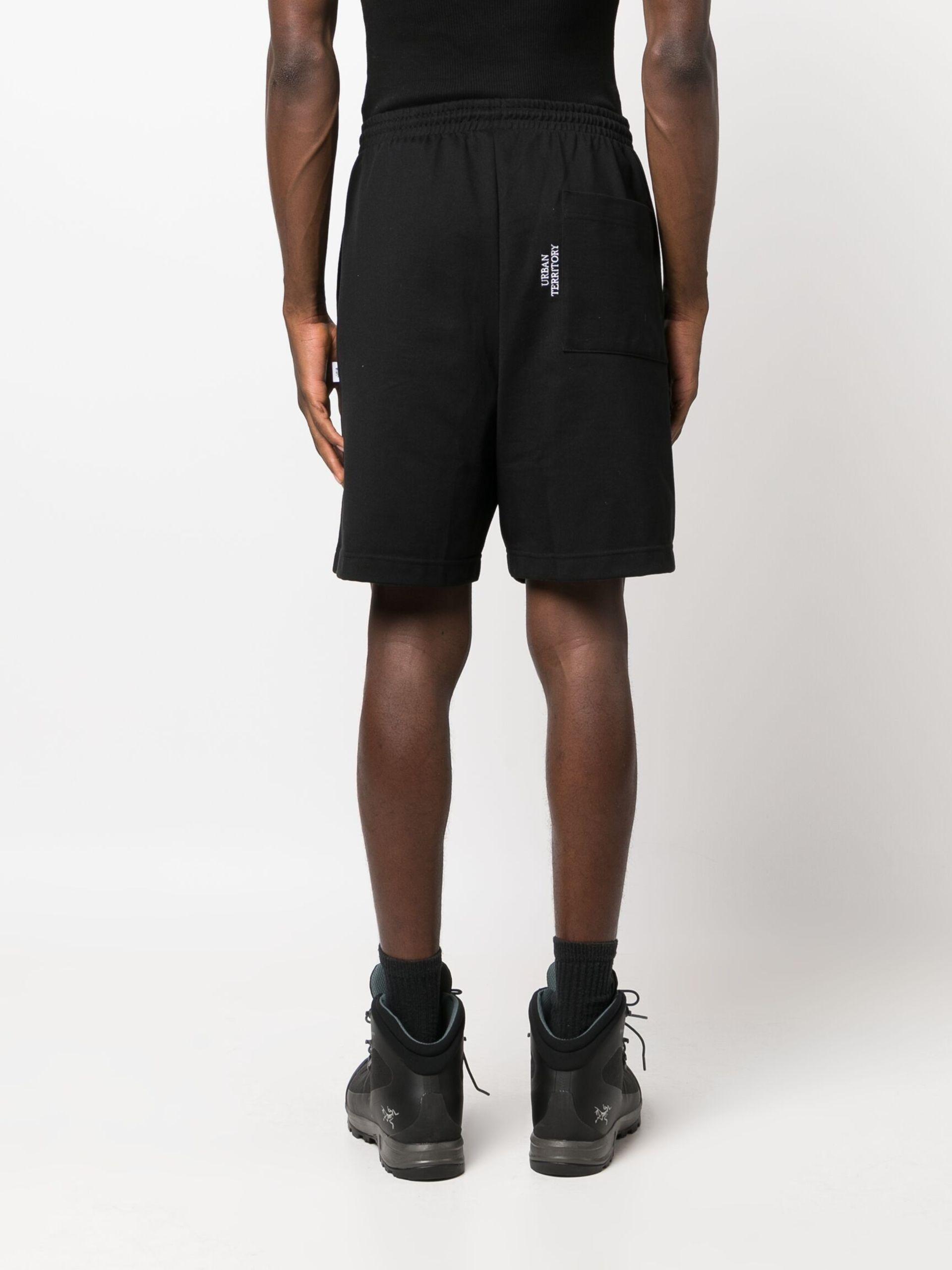 WTAPS 18 Elasticated-waist Shorts in Black for Men | Lyst