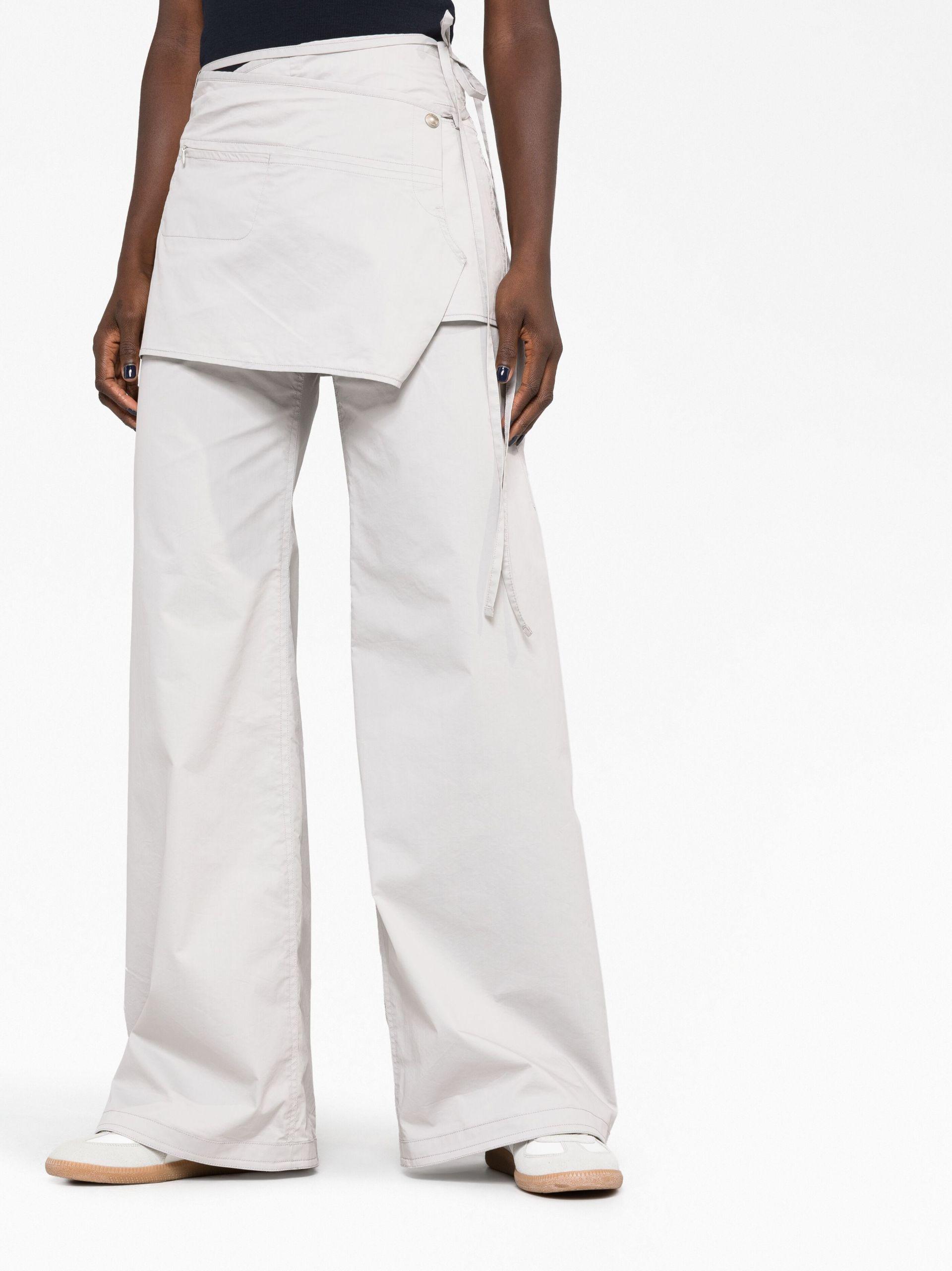 韓国商品/LOWCLASSIC NEW LAYERED WRAP SKIRT PANTS LOW CLASSIC】NEW LAYERED WRAP SKIRT PANTS / Navy
