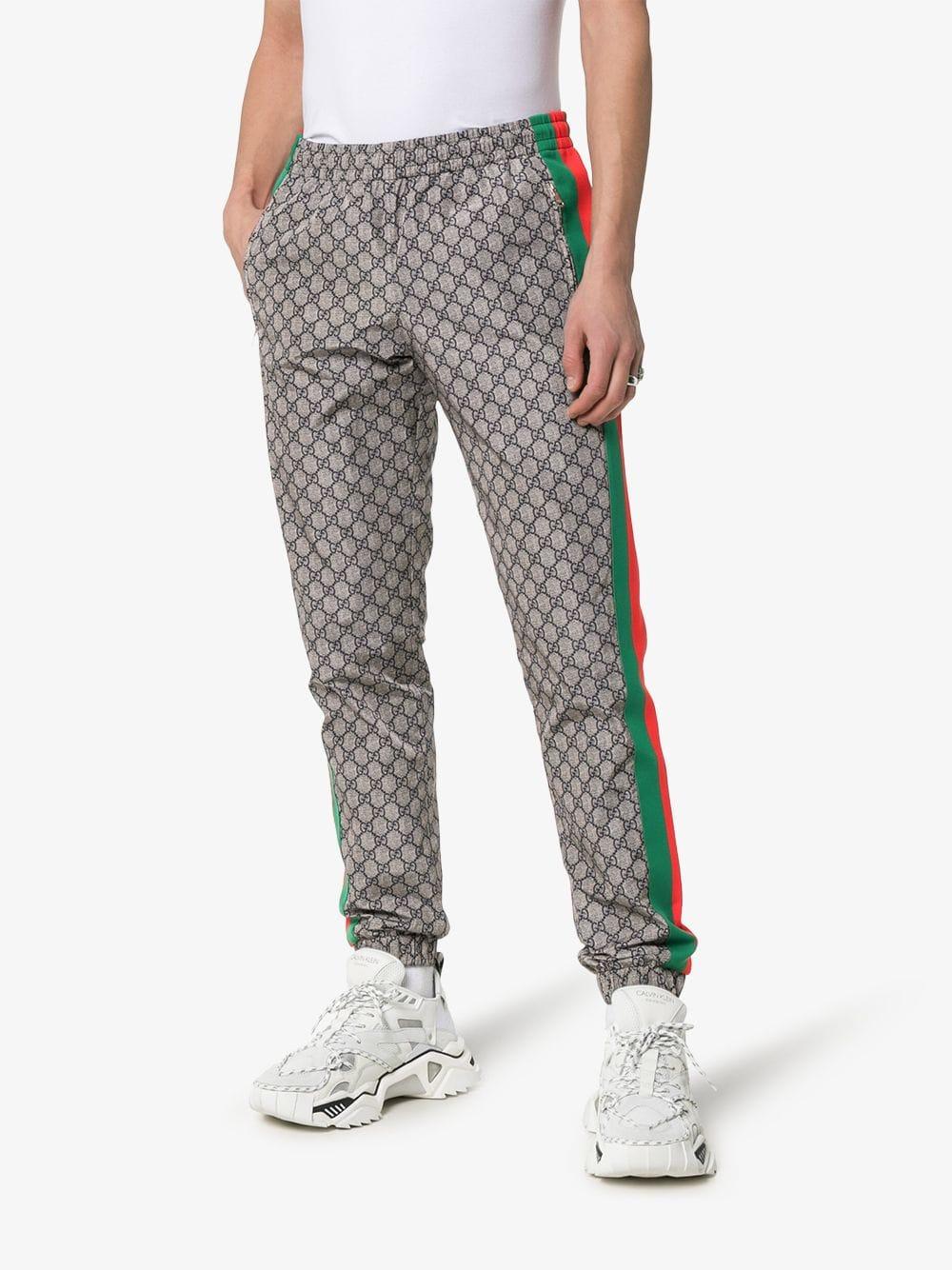 supreme grey sweatpants