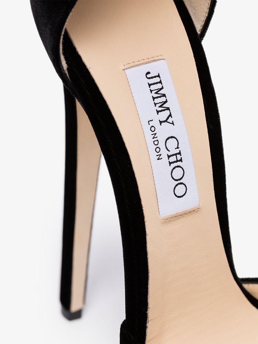 jimmy choo max 150mm platform sandals
