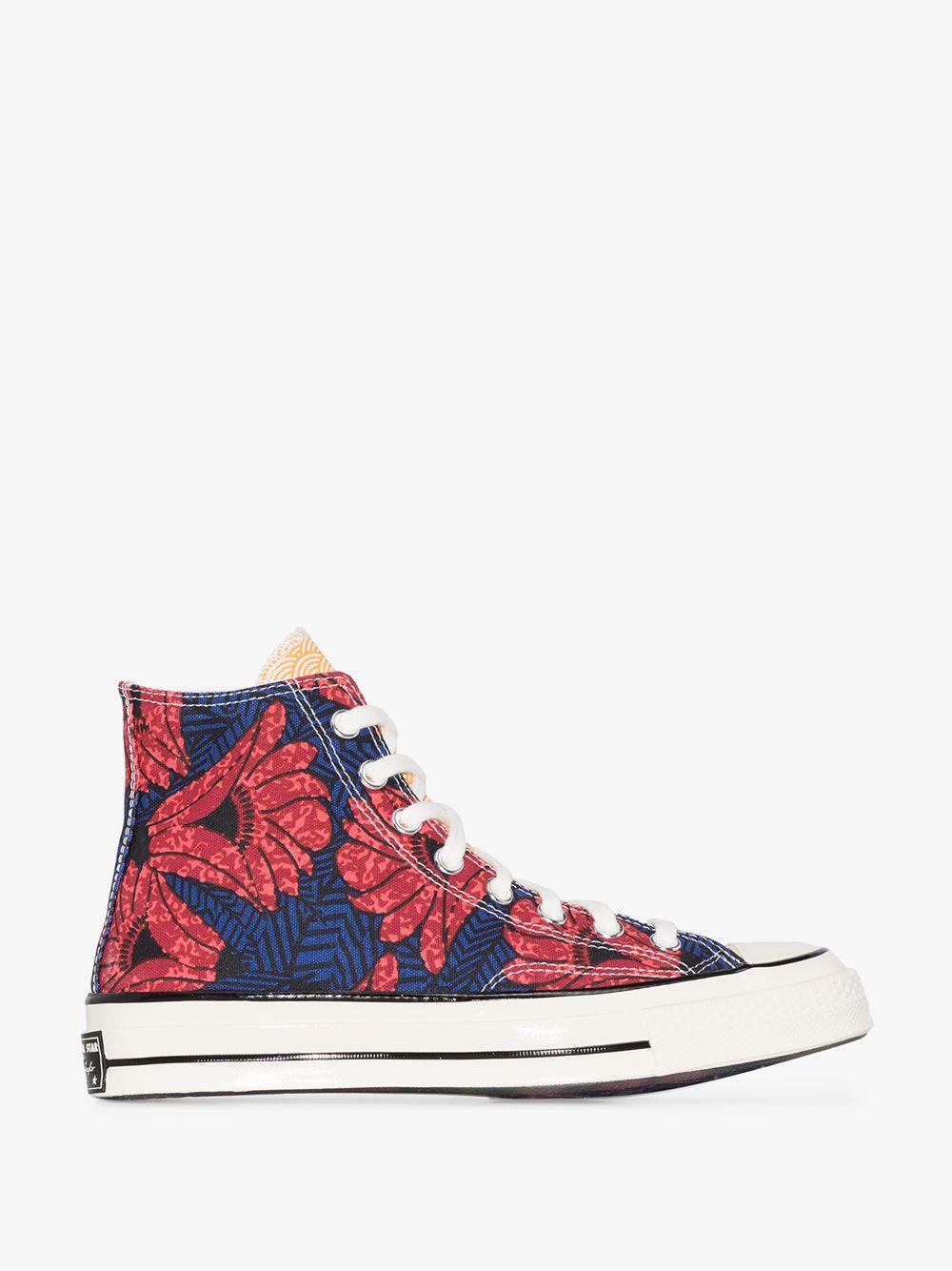 converse floral print chuck 70 high top