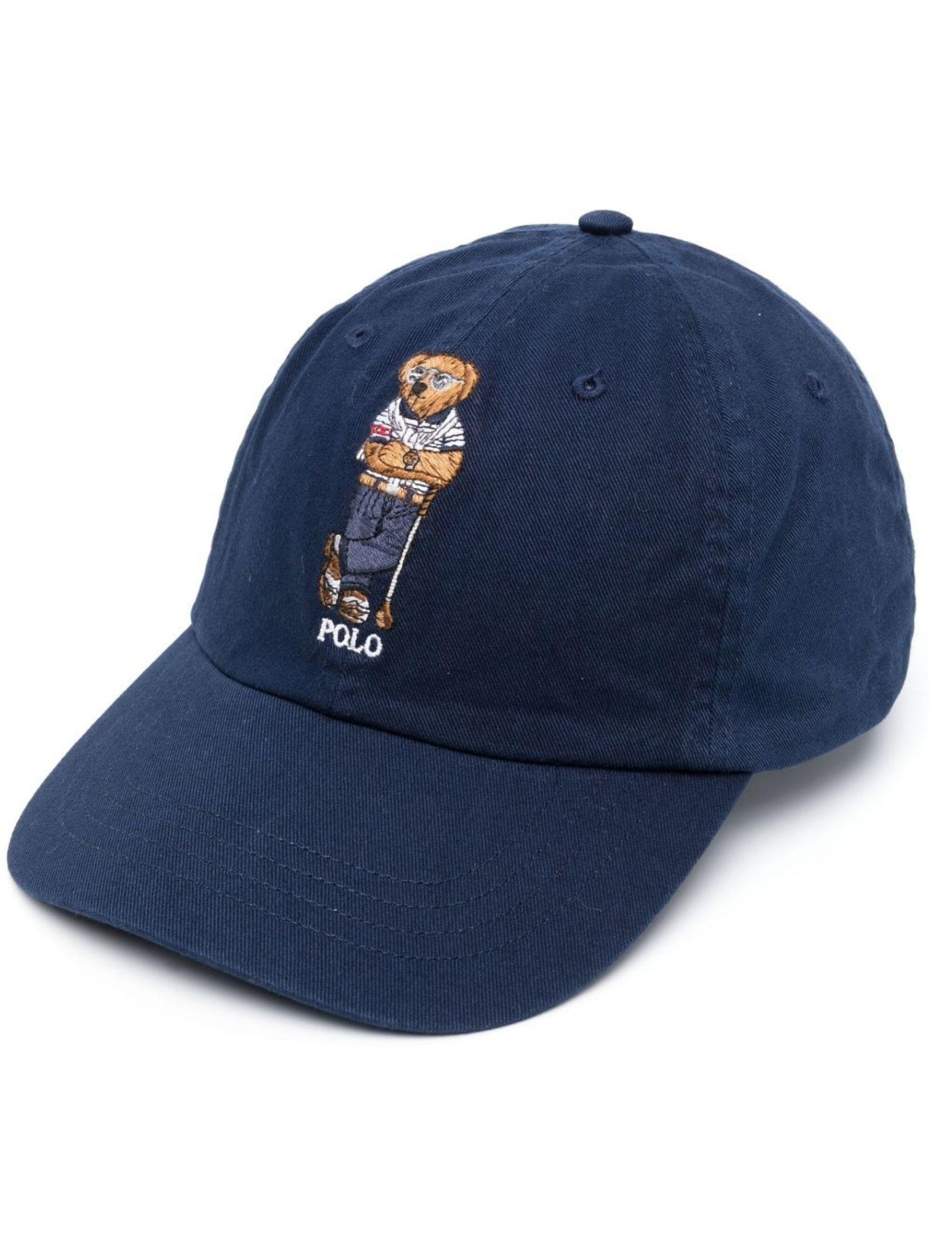 Polo Ralph Lauren Teddy Bear Baseball Cap in Blue for Men | Lyst UK