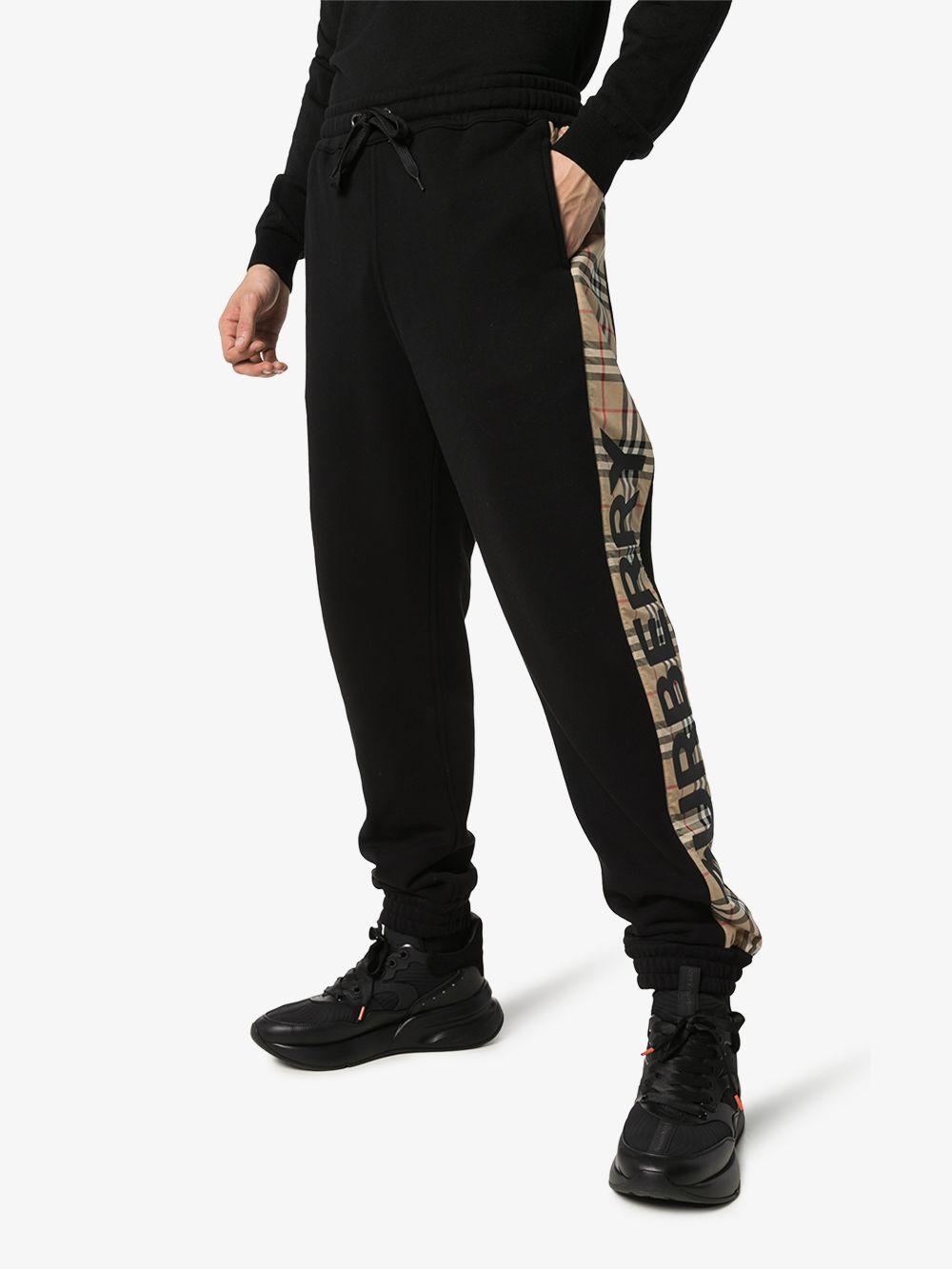 check sweatpants