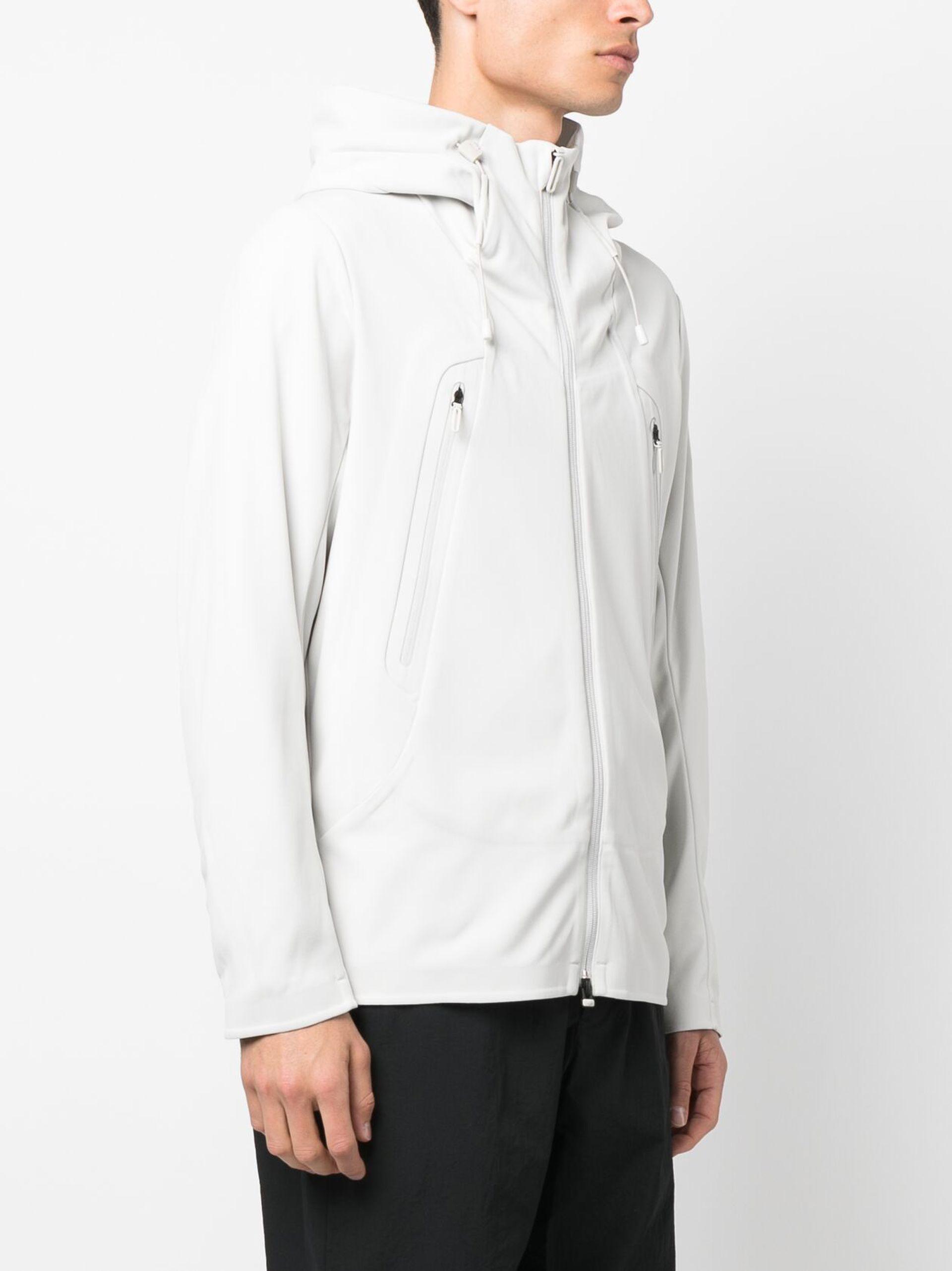 Descente Allterrain Soft Shell Creas-air Jacket in White for Men