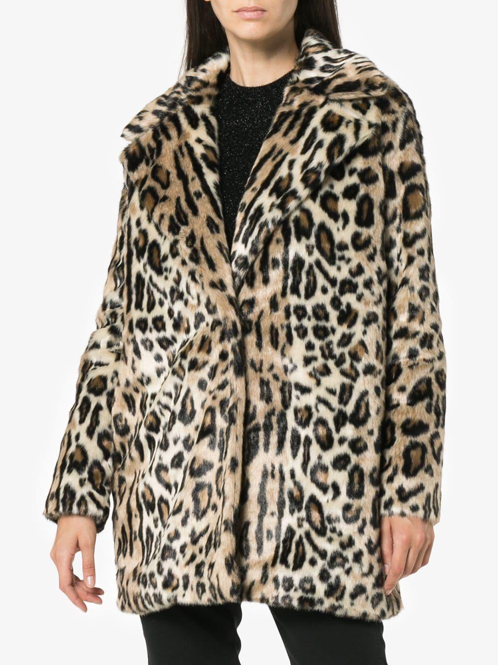 frame leopard coat