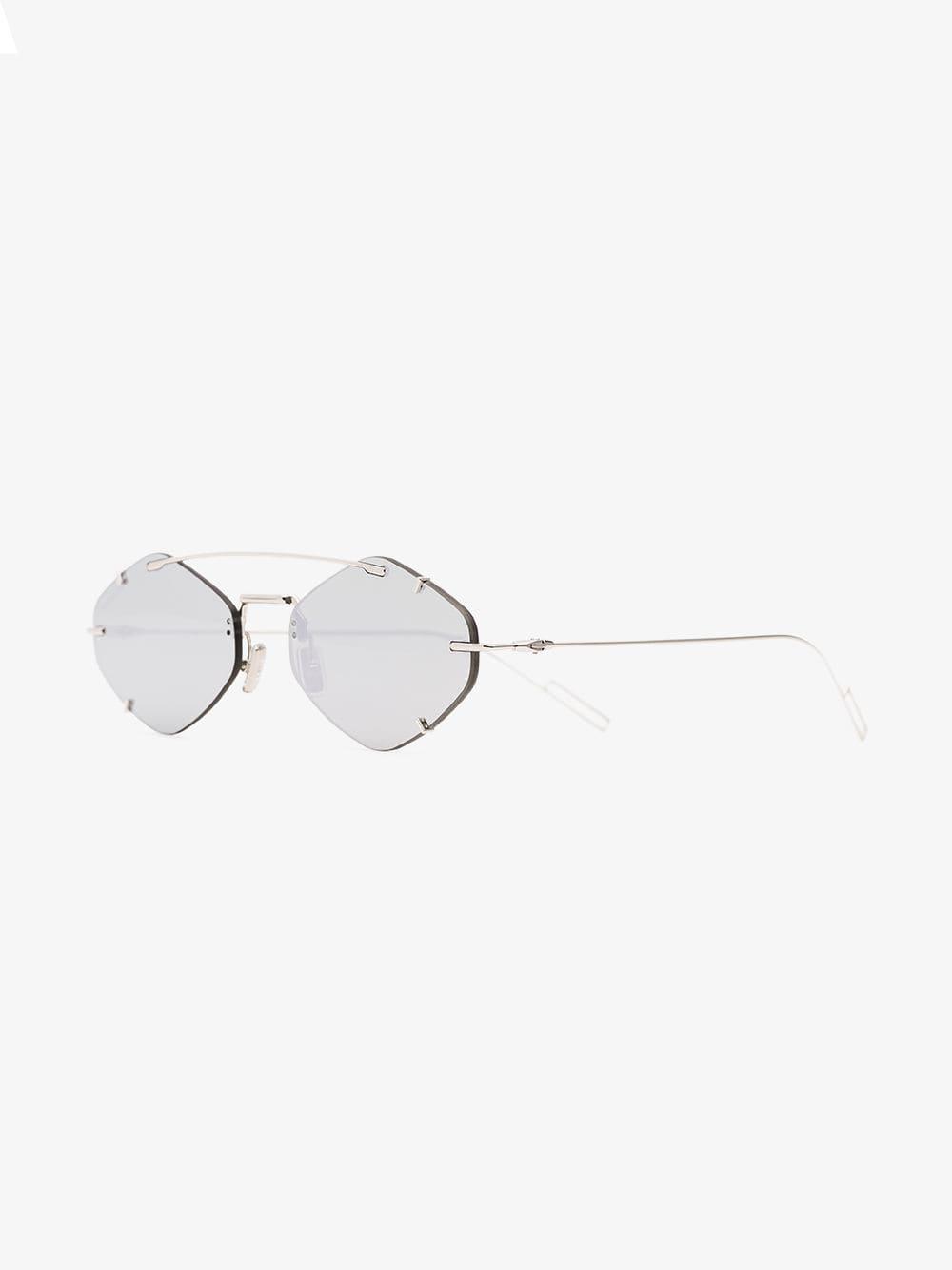 dior geometric sunglasses