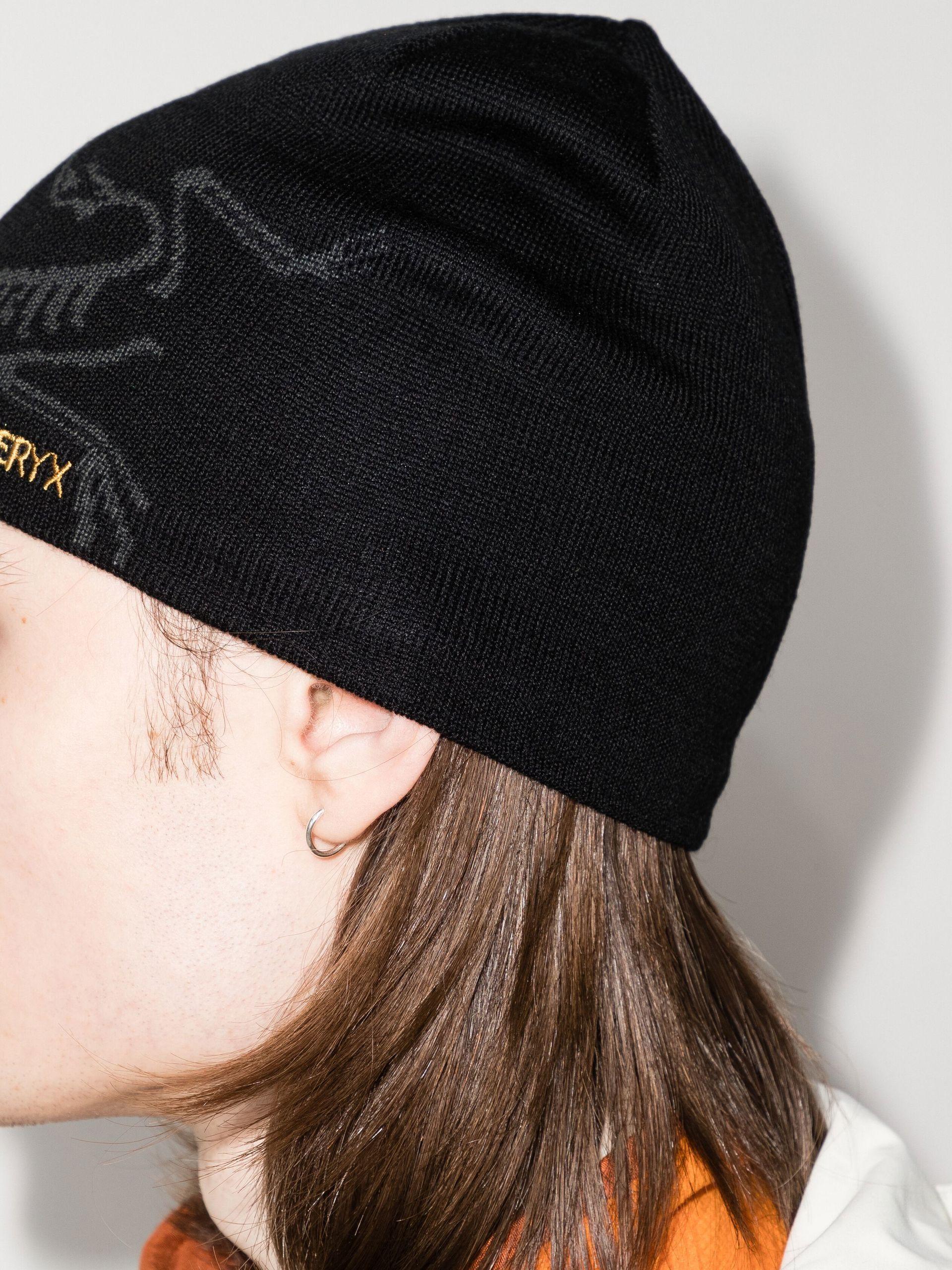 Arc'teryx Toque Bird Logo Beanie Hat in Black for Men | Lyst