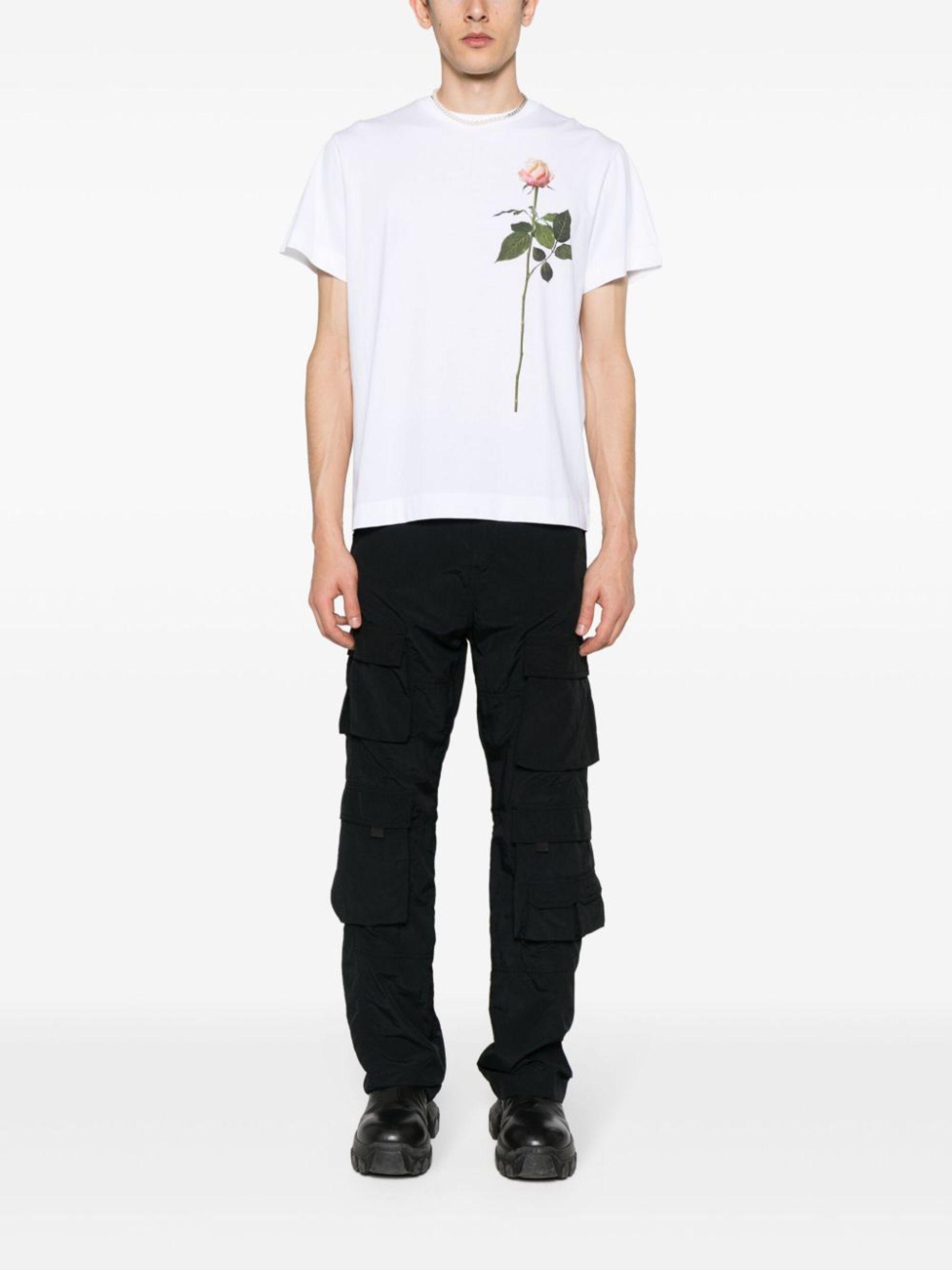 【関税込み】Simone Rocha ホワイト Rose Bouquet Tシャツ Simone Rocha White Rose T-Shirt Simone Rocha