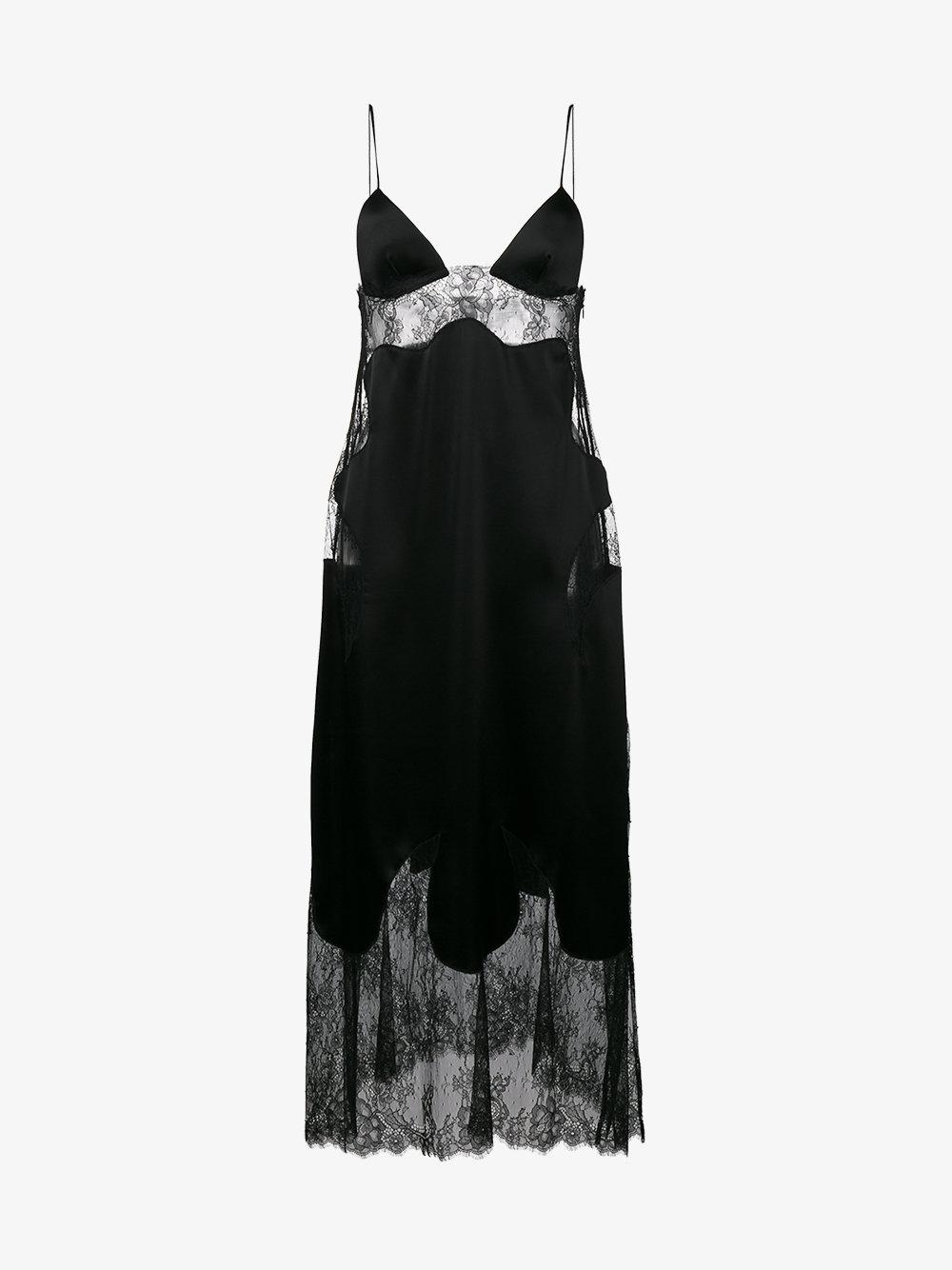 off white slip dress