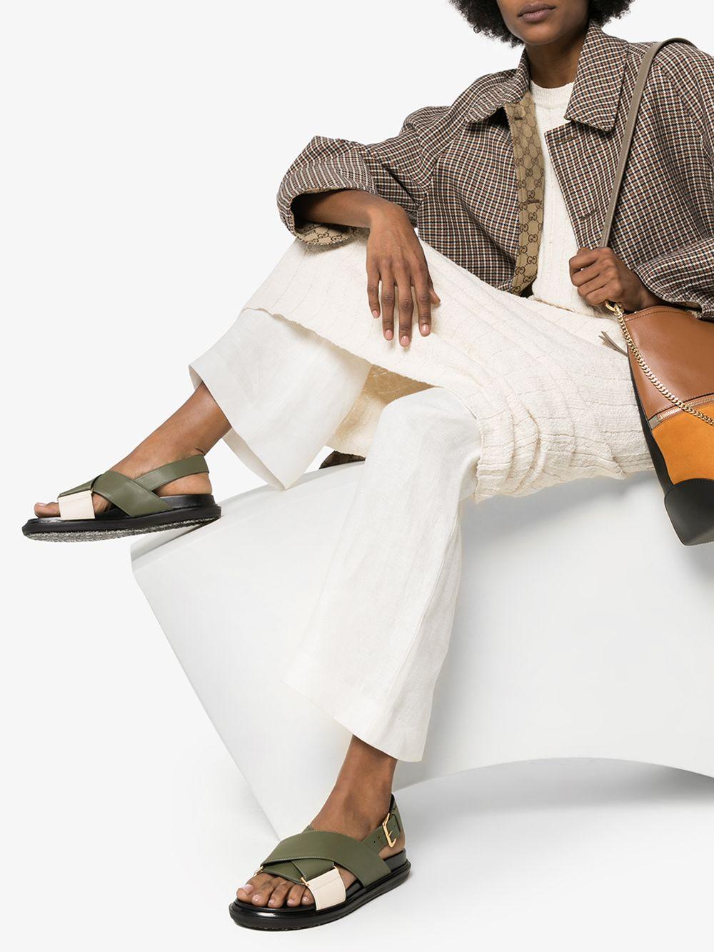 Marni criss cross sandal 2025