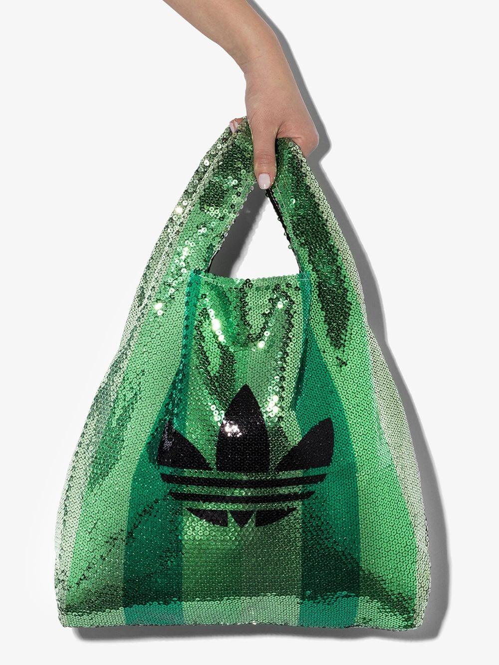 adidas X Anna Isoniemi Sequin Tote Bag in Green | Lyst