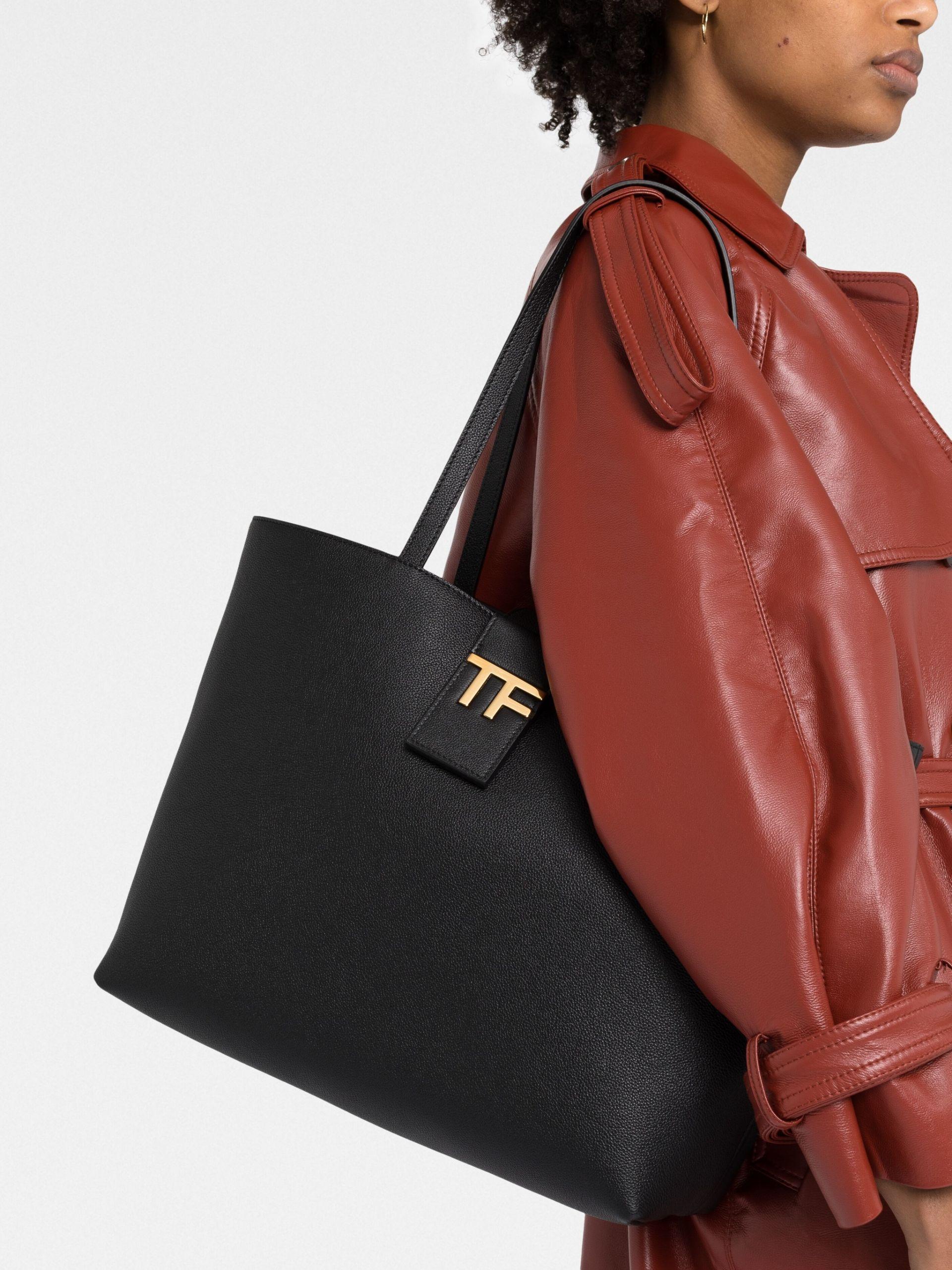 TOM FORD Jennifer Medium Grained Leather Shoulder Bag - Bergdorf Goodman
