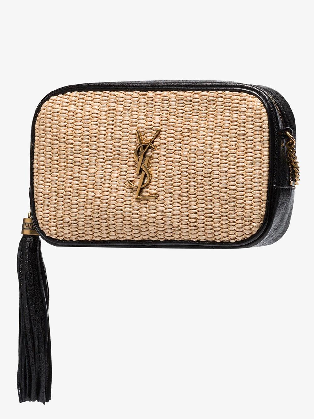 Saint Laurent Lou Mini Ysl-logo Quilted-leather Cross-body Bag in