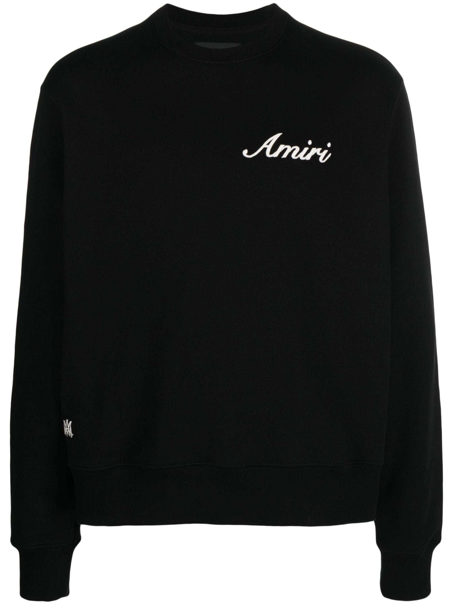 Amiri Sweatshirt With Logo in Black for Men | Lyst