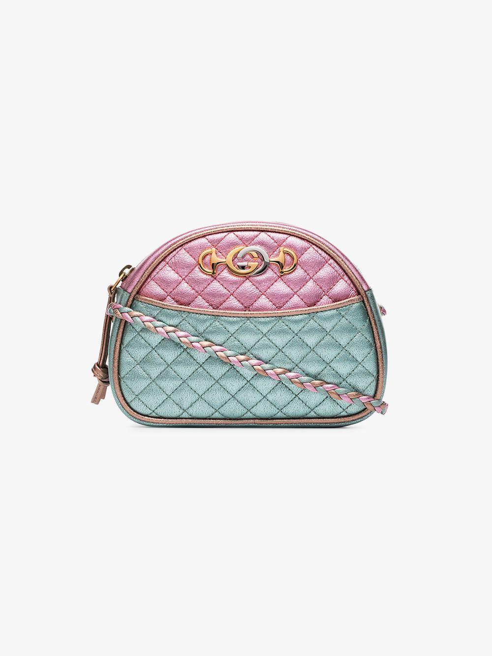gucci laminated leather mini bag