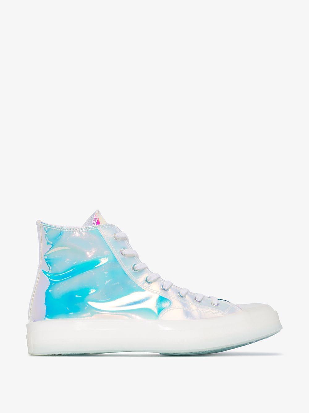 Converse Multicoloured Chuck High Top Holographic Sneakers in White for Men  - Save 41% | Lyst