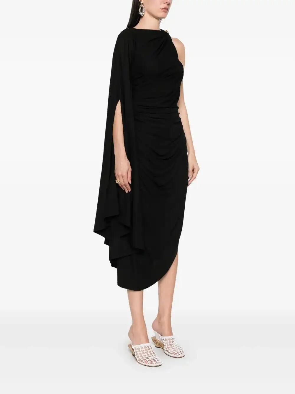 【BOTTEGA VENETA】l One Shoulder Dress/関税+全国送料込み Bottega Veneta One-Shoulder Shift Dress women - Glamood Outlet