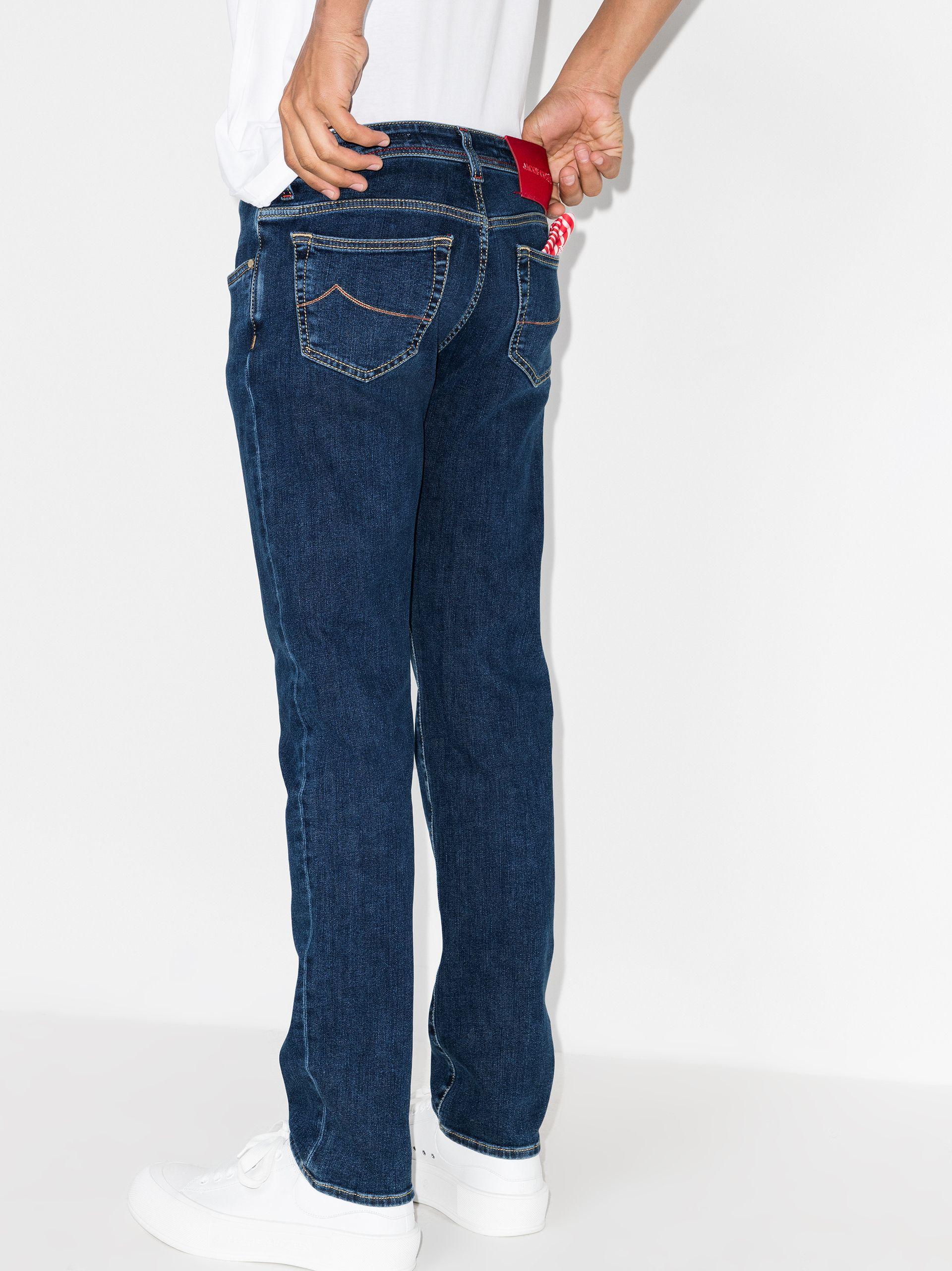 Jacob Cohen Denim Bard Slim Leg Jeans in Blue for Men | Lyst