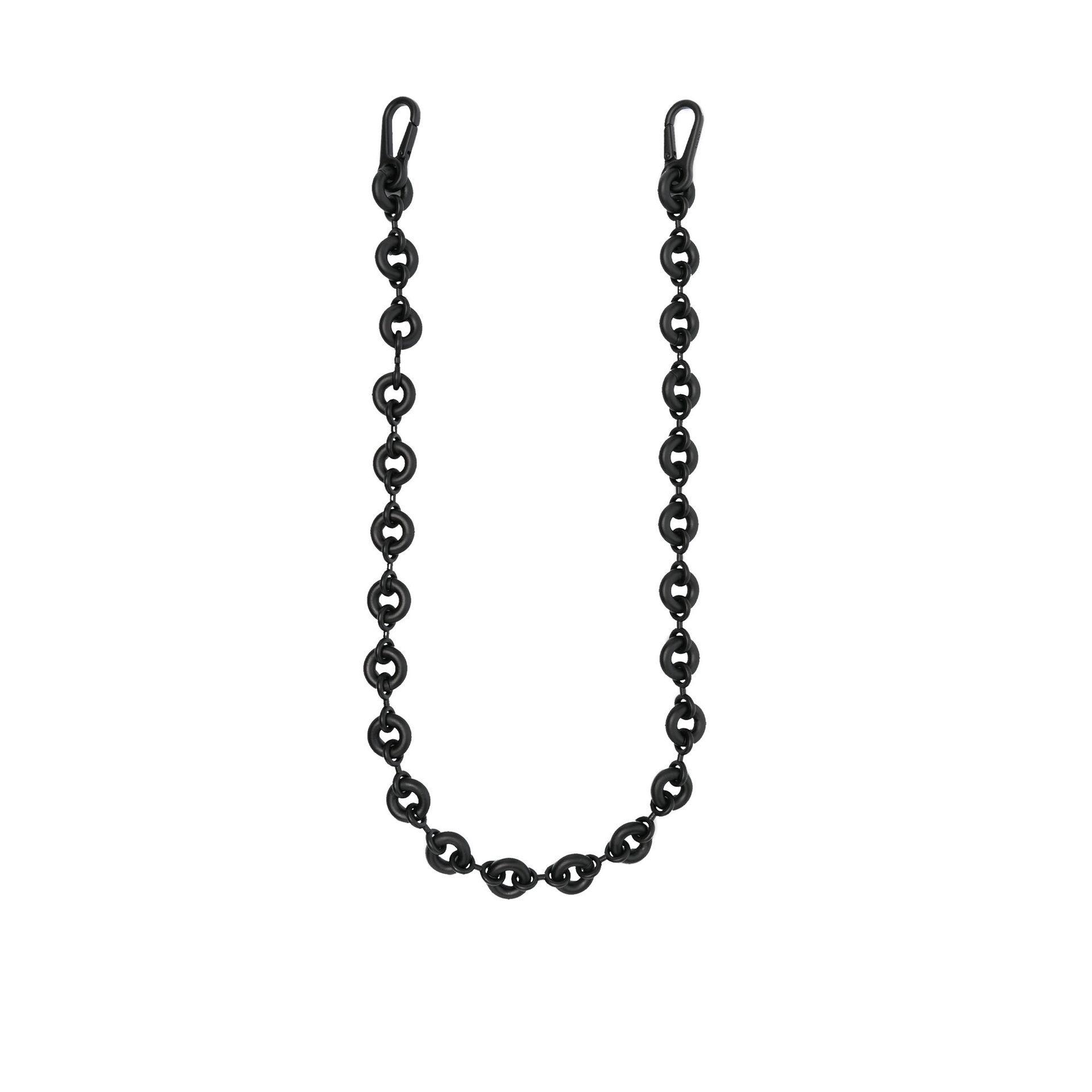 Loewe Black Donut Chain Bag Strap in Metallic Lyst