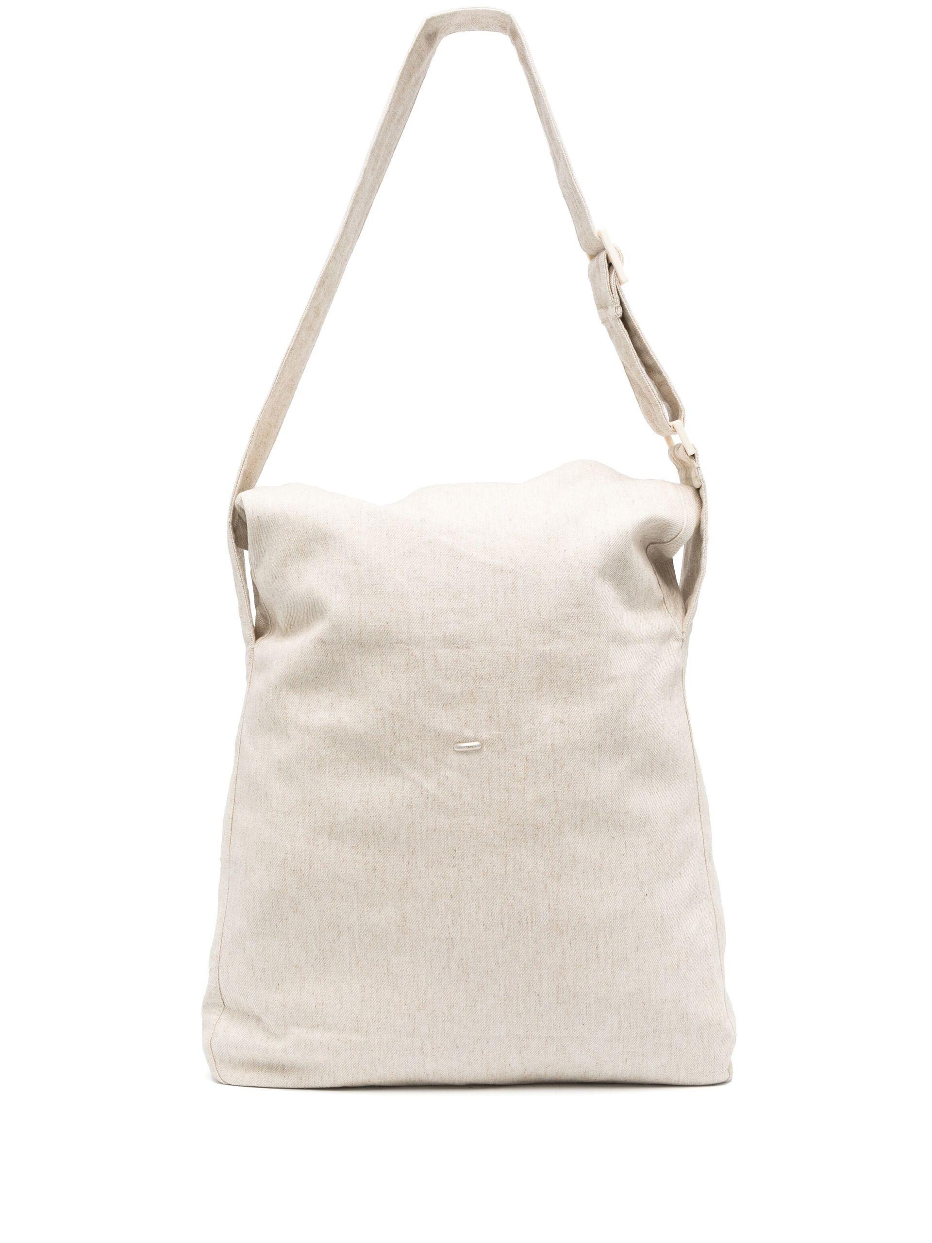 Our Legacy Foldover Messenger Bag in White for Men Lyst