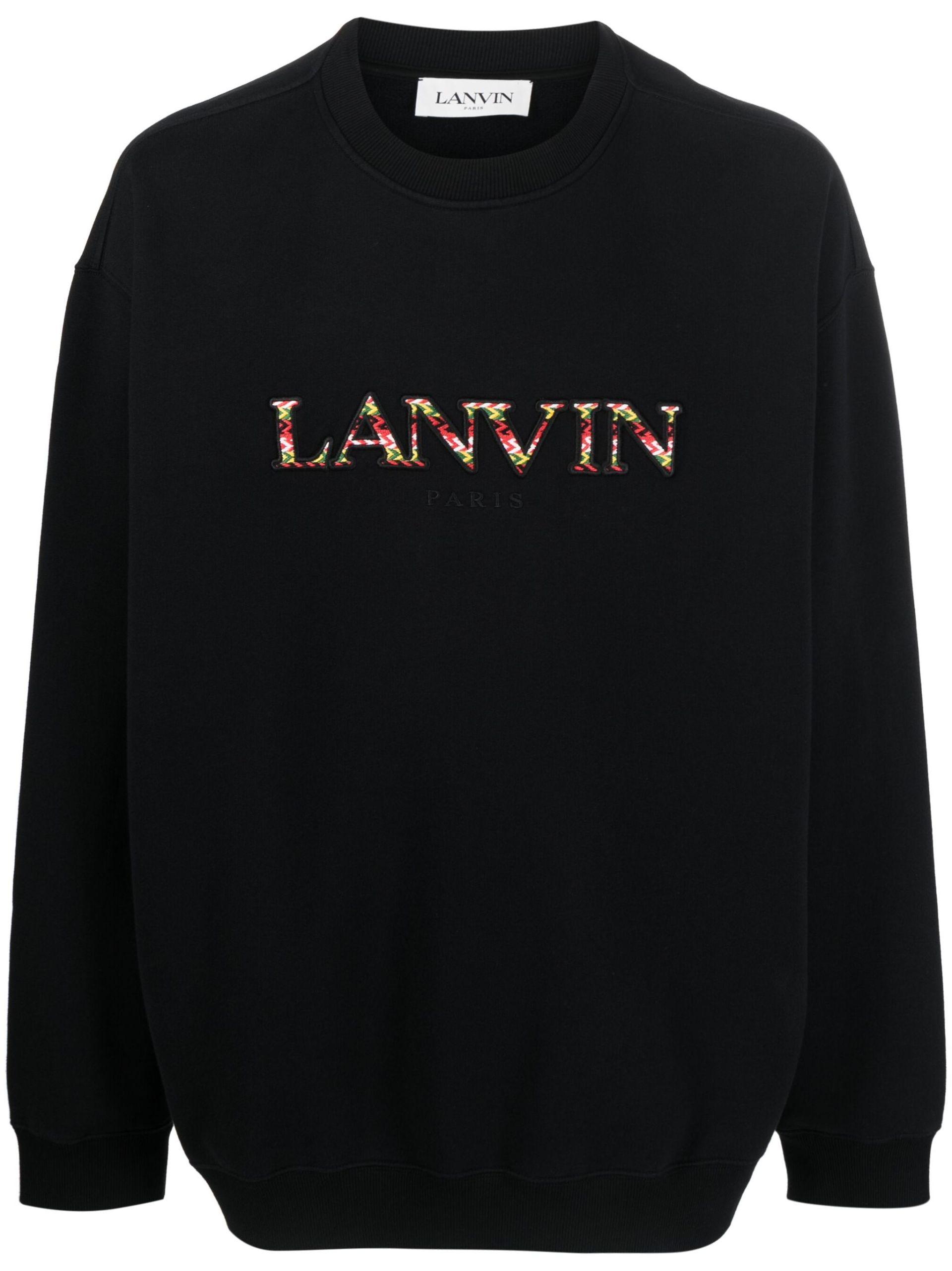 LANVIN - Logo Cotton Sweatshirt
