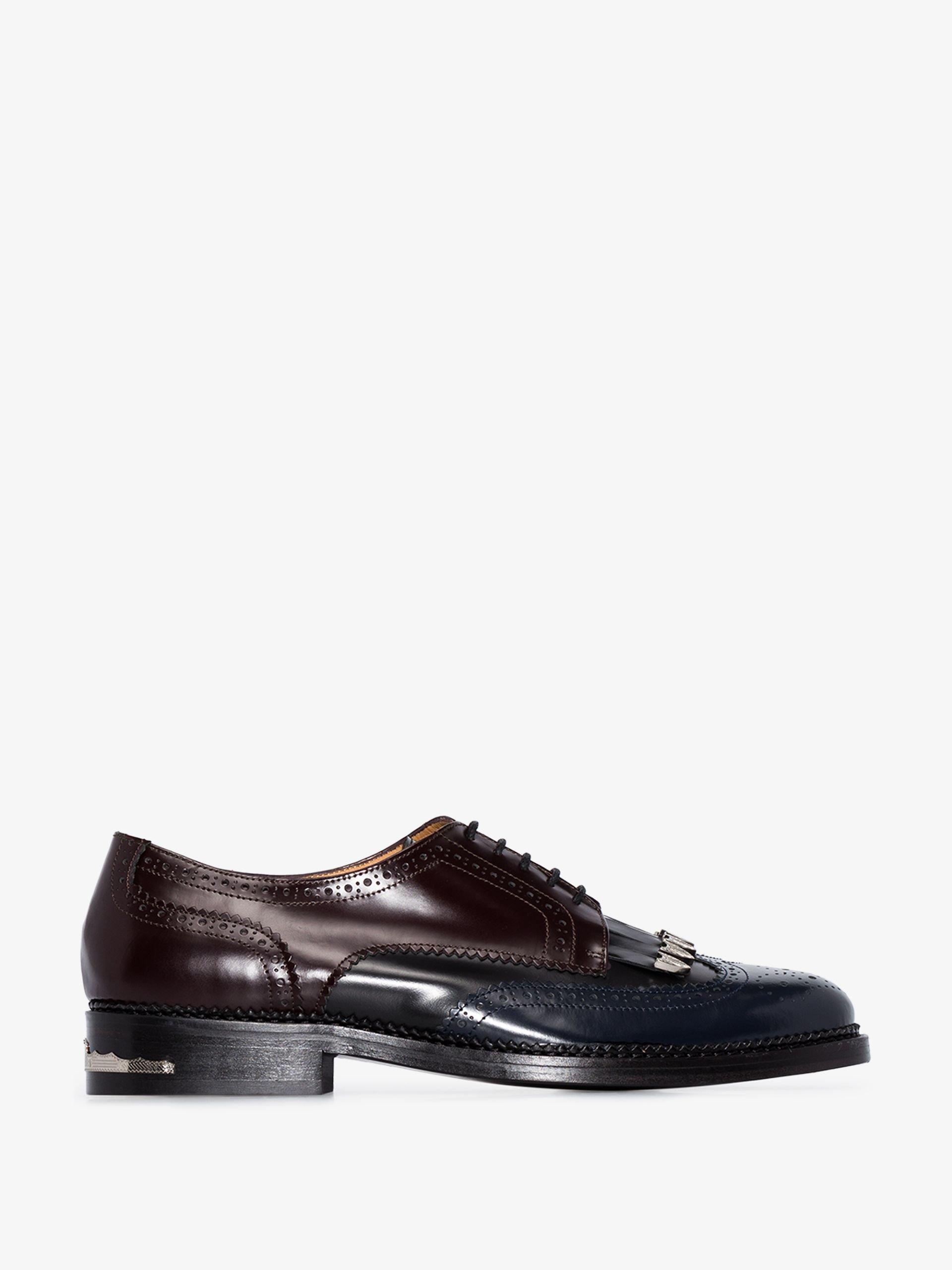Toga Virilis And Red Tassel Leather Brogues - Men's - Calf Leather