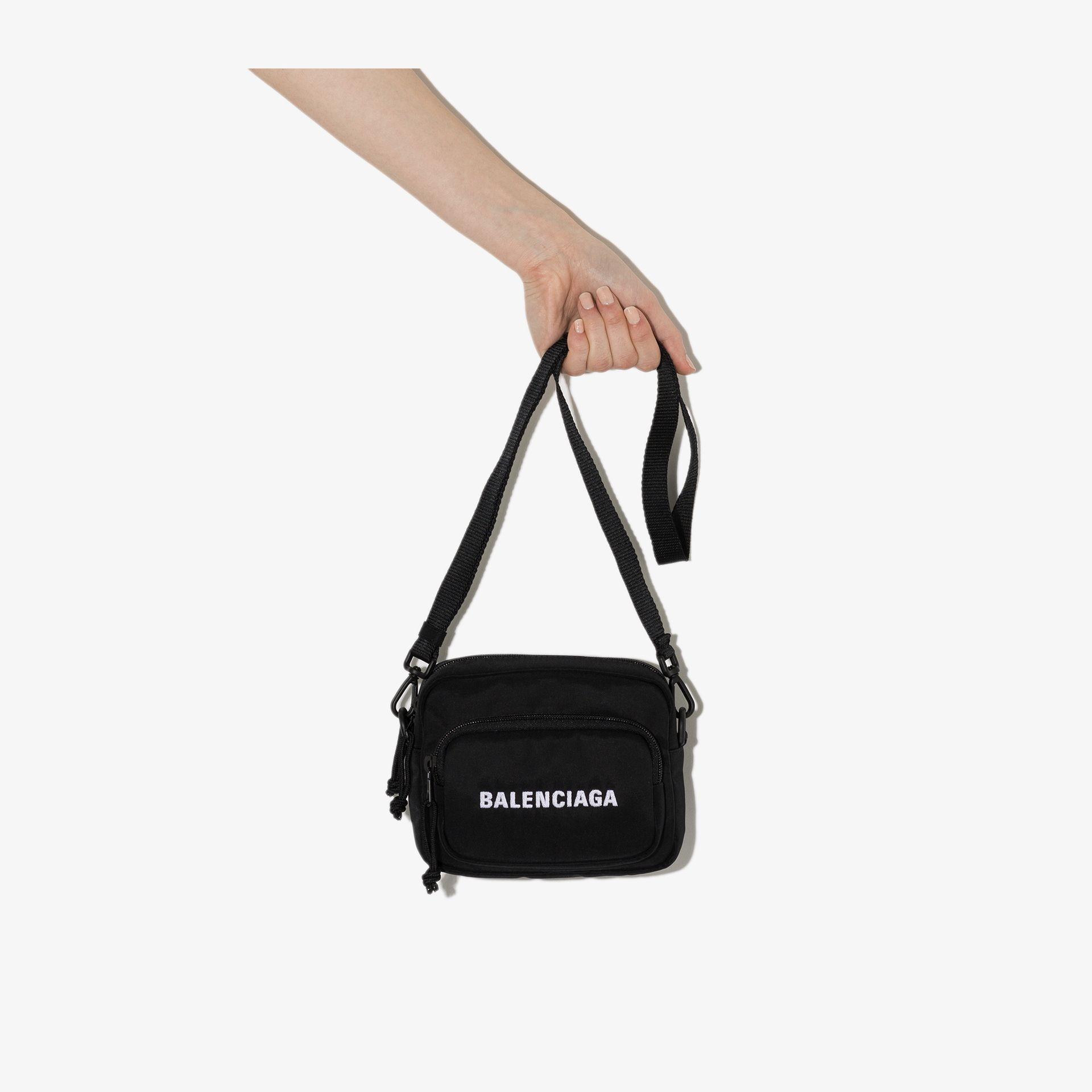 Balenciaga Wheel Camera Bag in Black Lyst