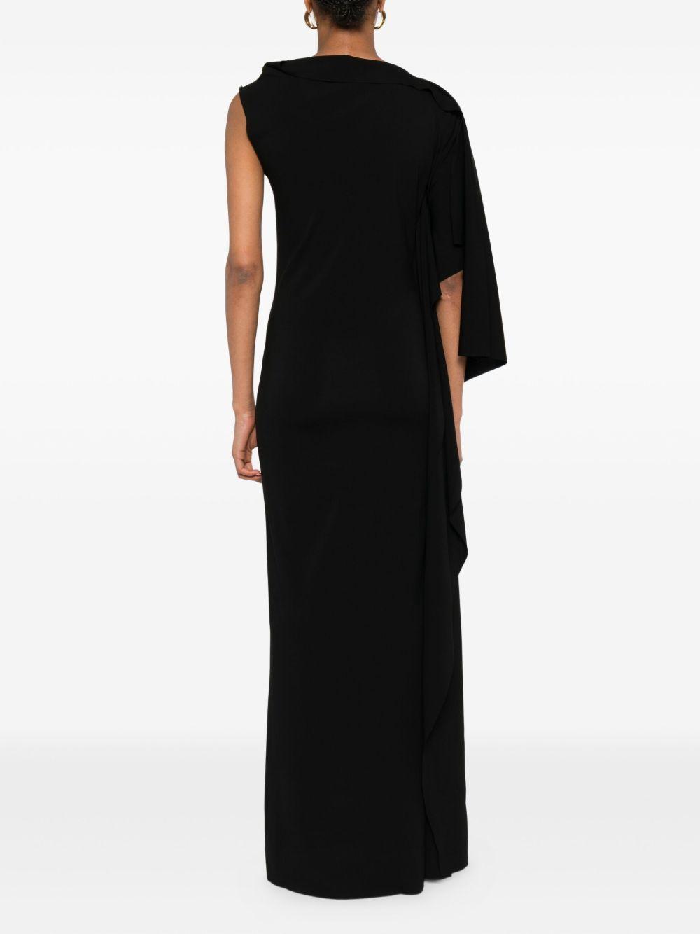 ワンピース Sportmax ACLINE ASYMMETRIC DRESS Sportmax Asymmetric Midi Dress | Black | FARFETCH