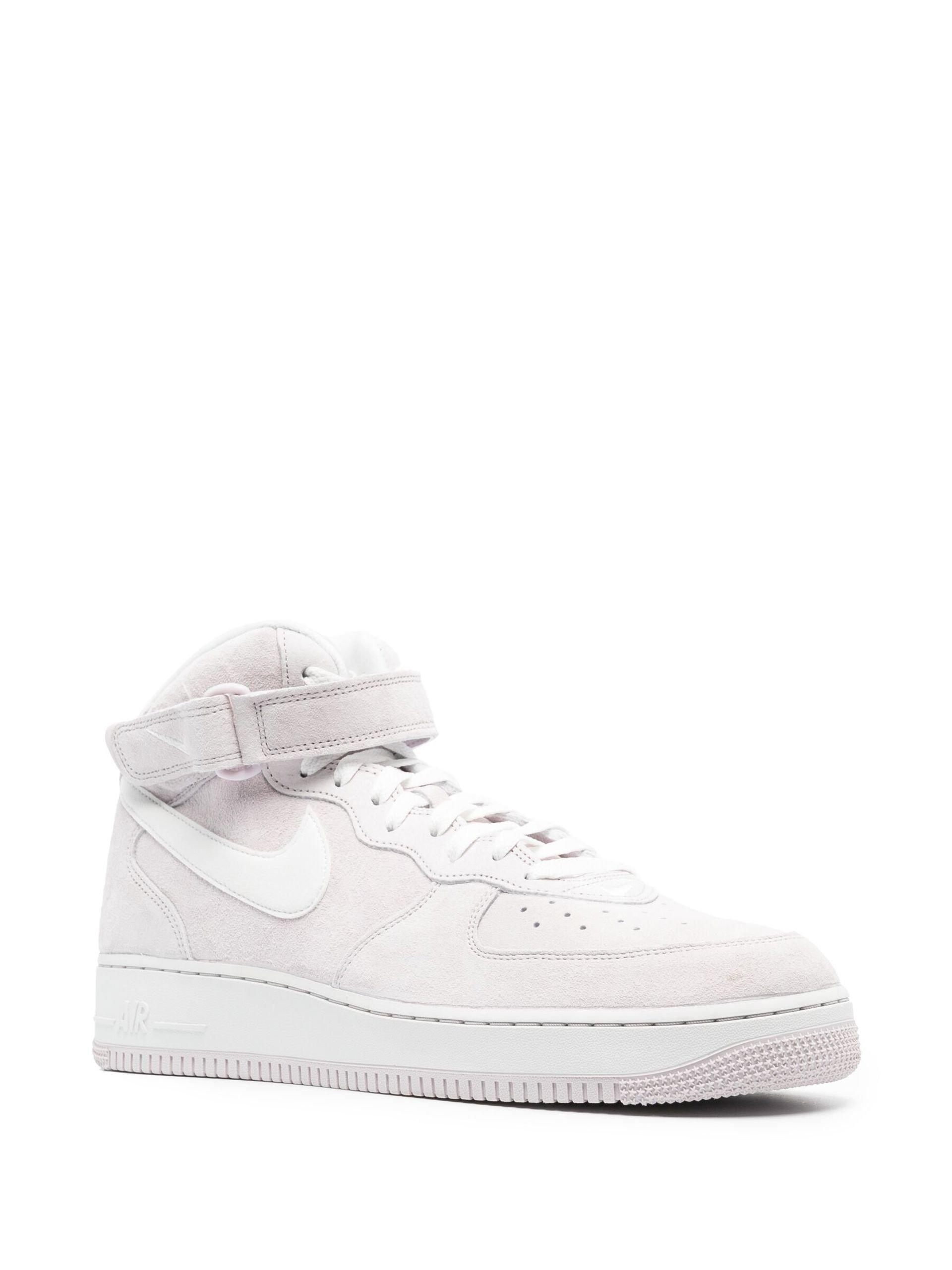 Nike Pink Air Force 1 Mid '07 Suede Sneakers - Men's - Calf  Suede/fabric/rubber in White for Men | Lyst