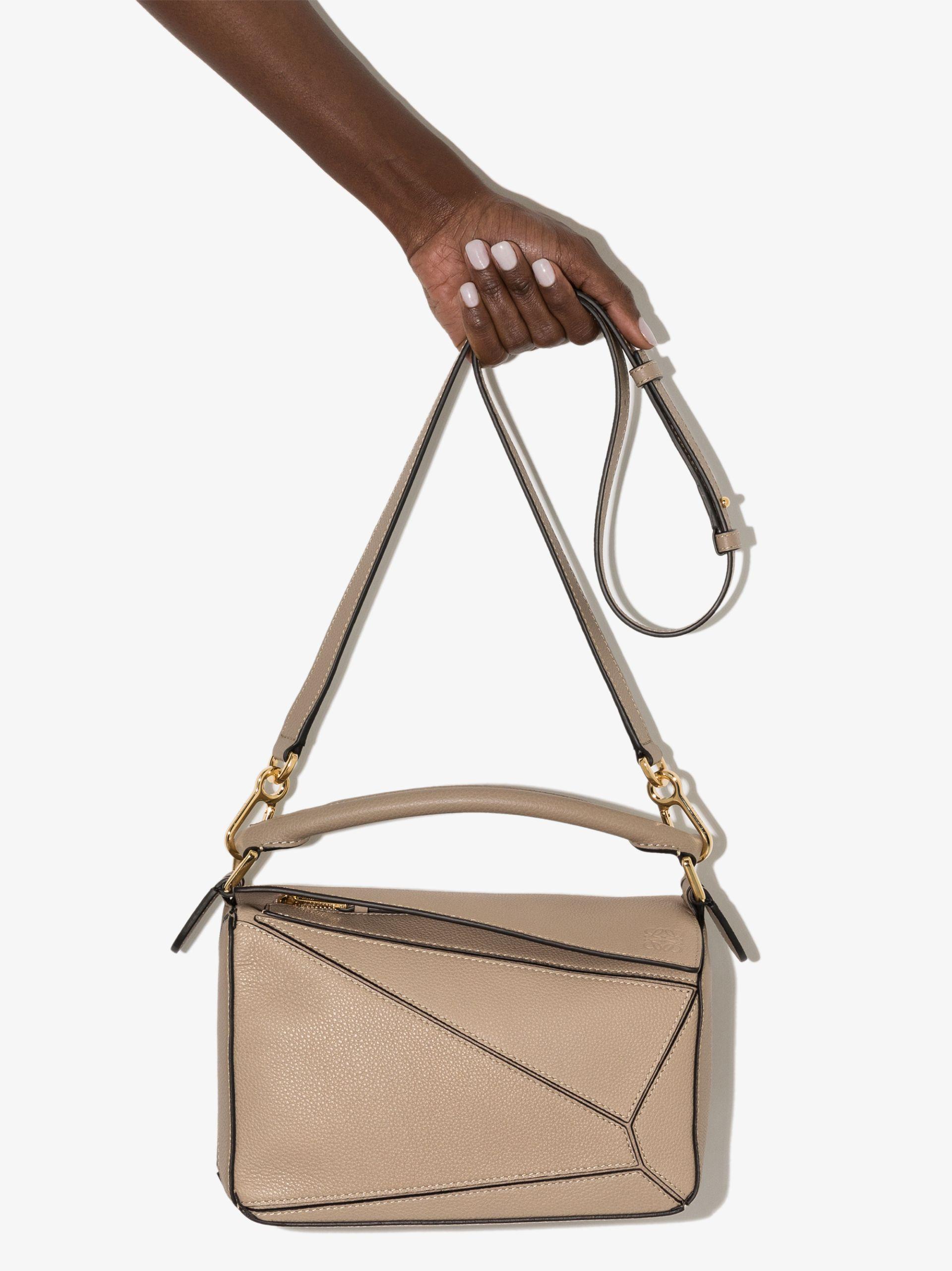 Loewe Small Puzzle Leather Shoulder Bag