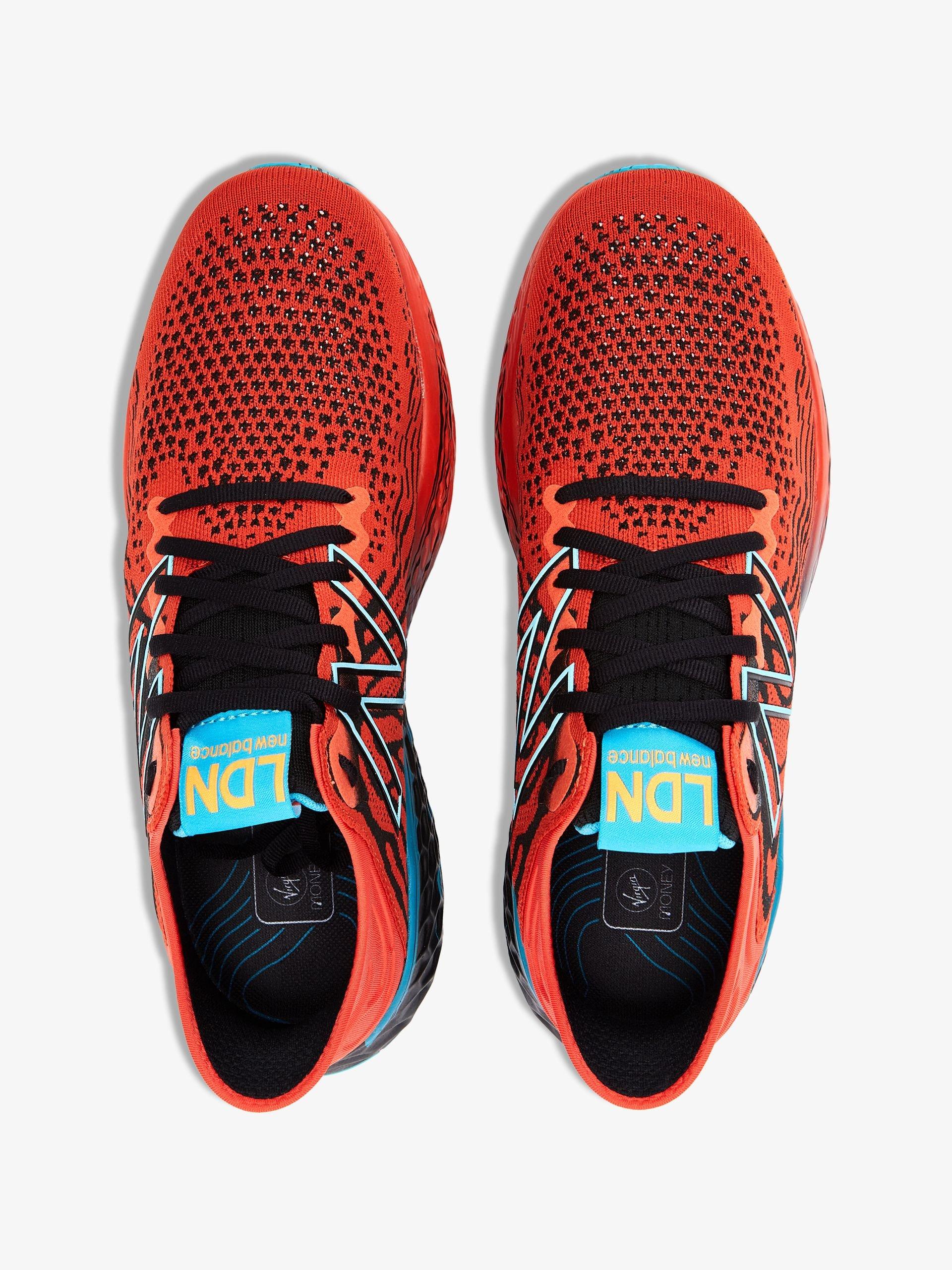 New Balance Orange London Edition Fresh Foam Running Sneakers - Men's - Polyester/rubber in Red Men | Lyst