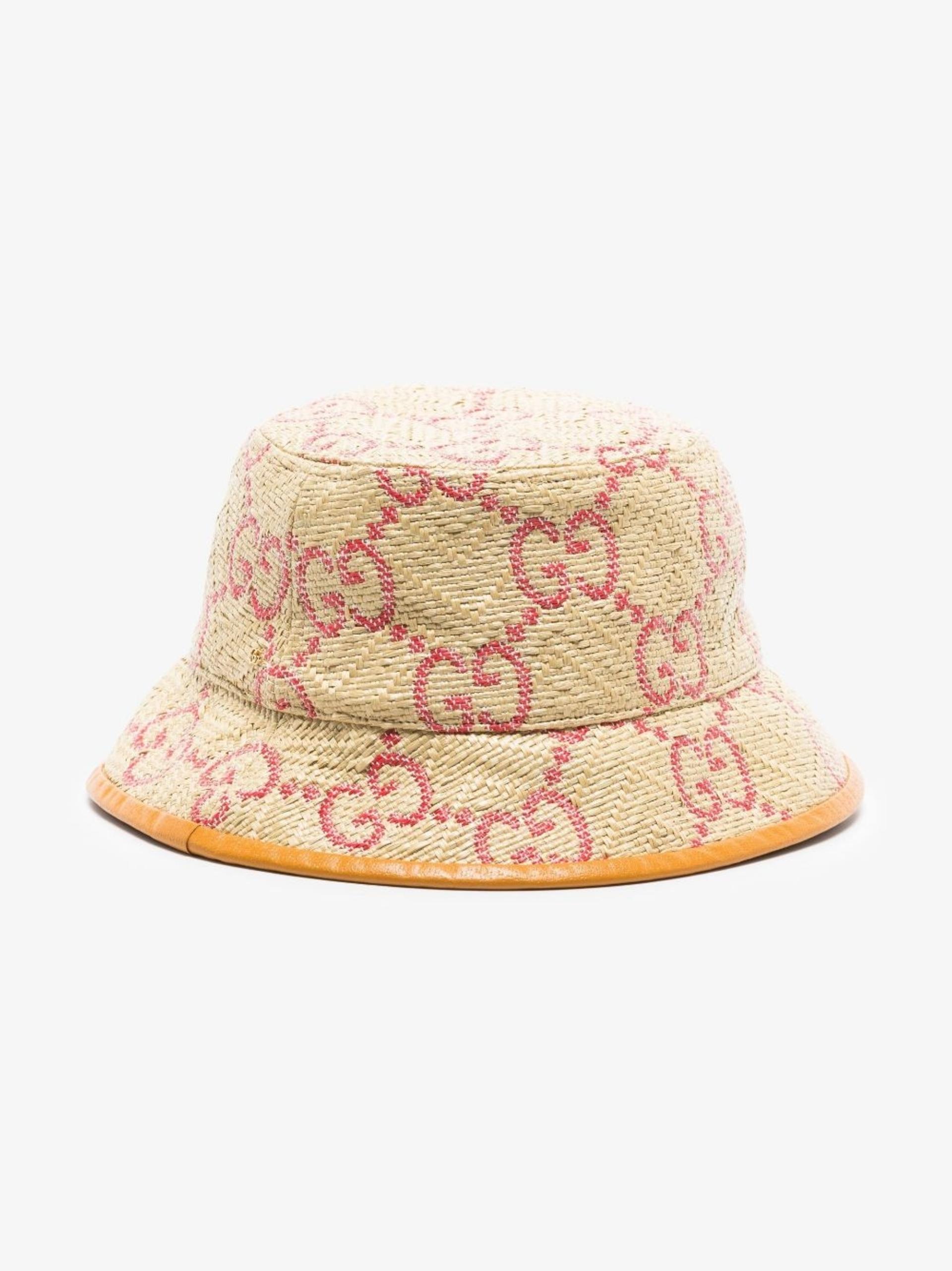 Shop GUCCI GG Supreme 2023-24FW Unisex Street Style Bucket Hats