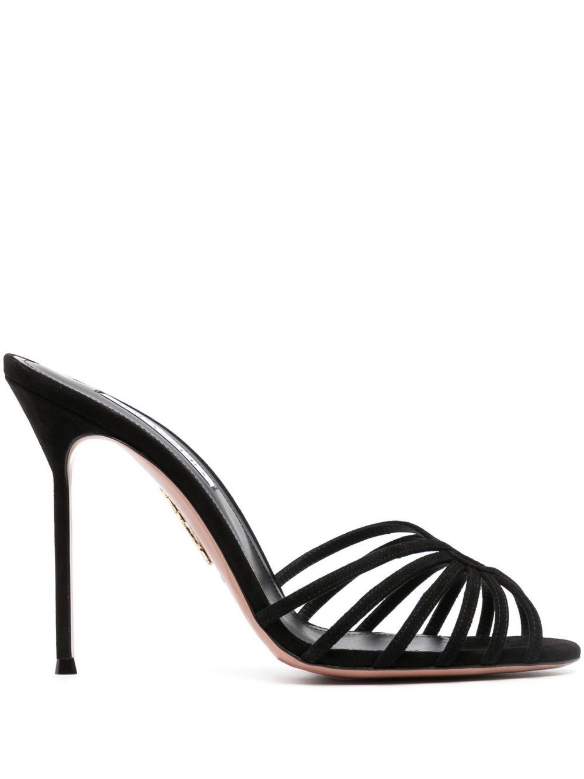 aquazzura mules flat