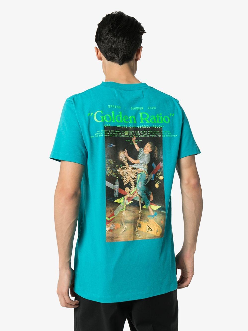 golden ratio off white t shirt