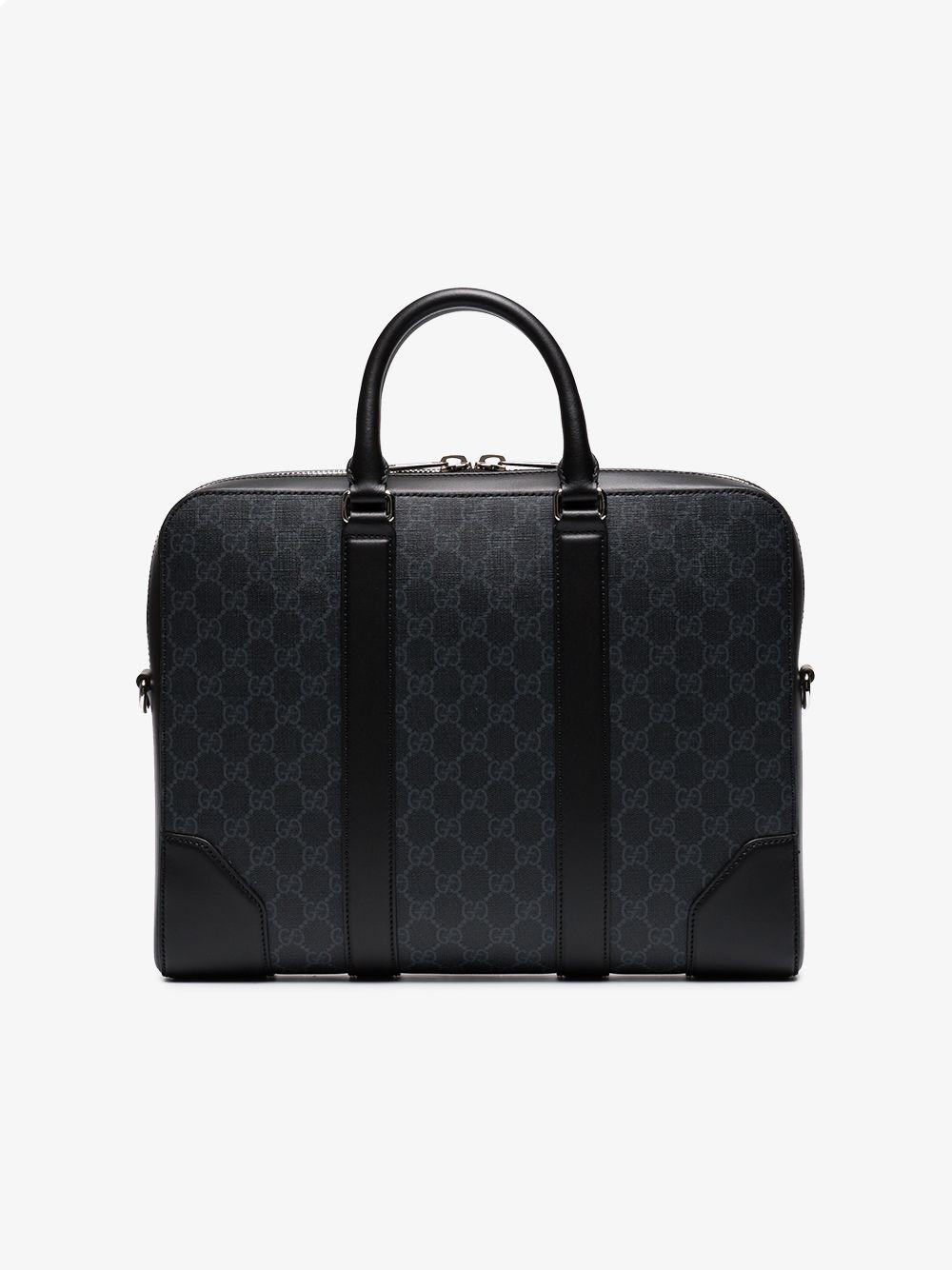 gucci black briefcase