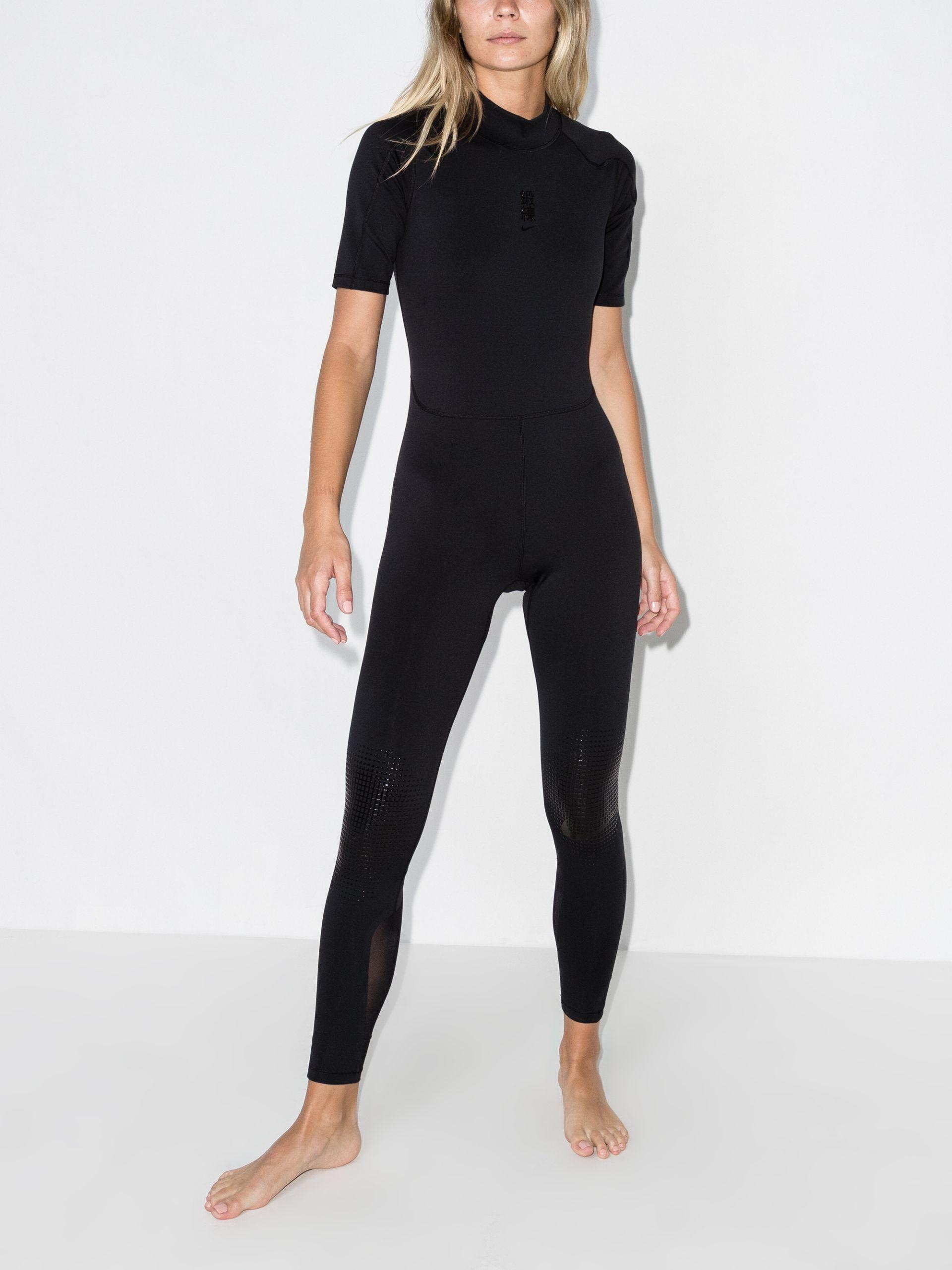 Nike X Mmw Short Sleeve Jumpsuit in Black Lyst