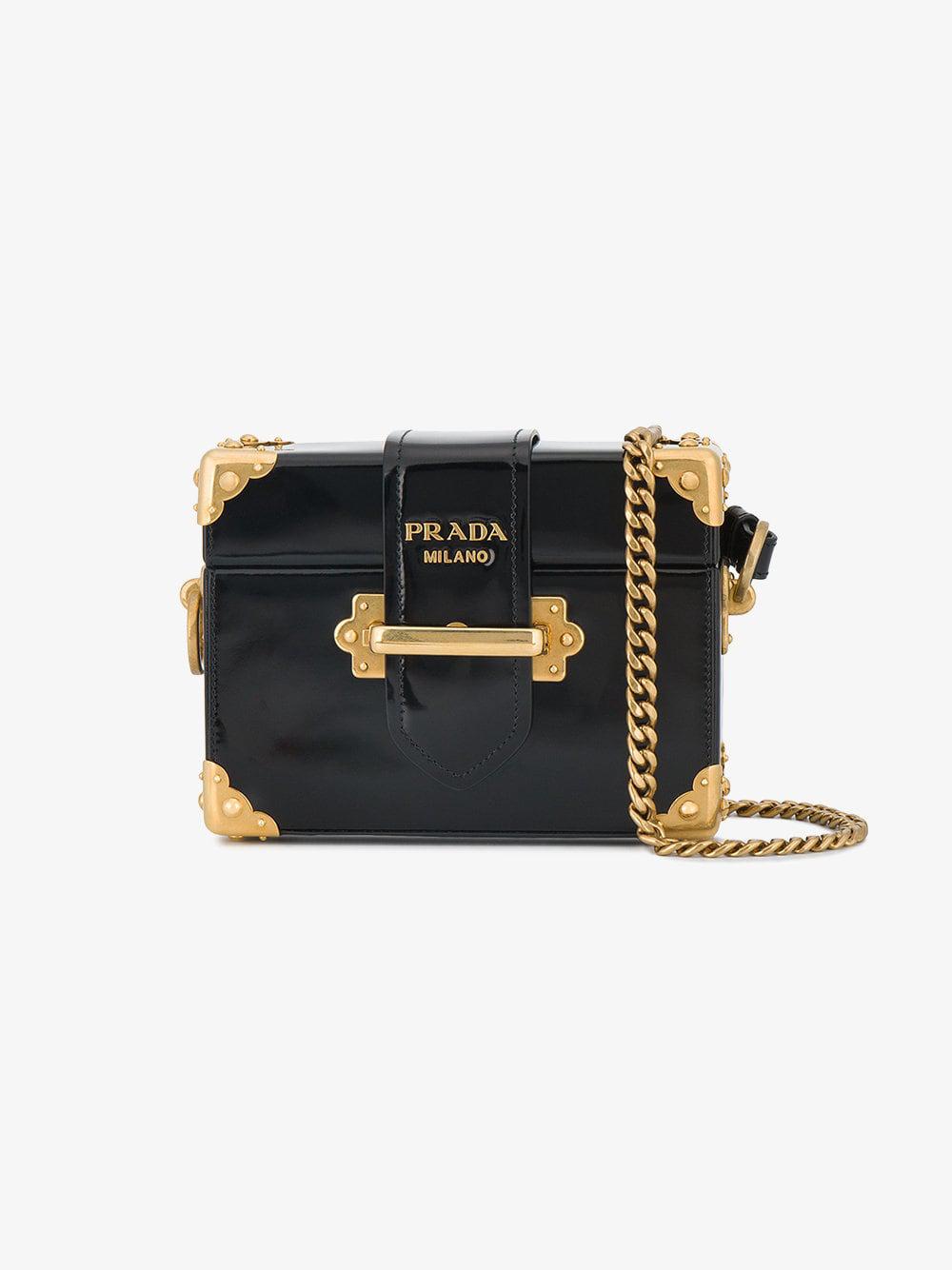 prada mini box bag