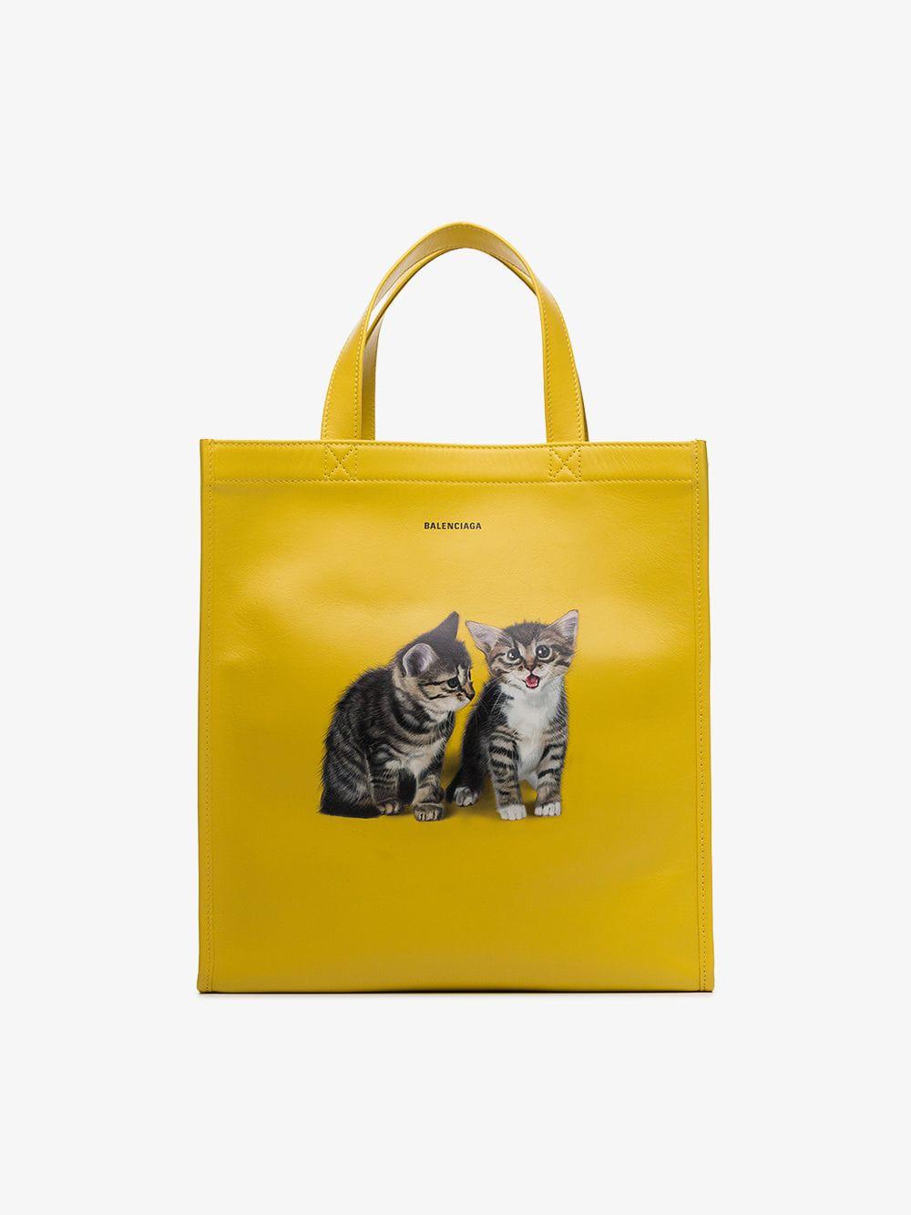 balenciaga yellow handbag