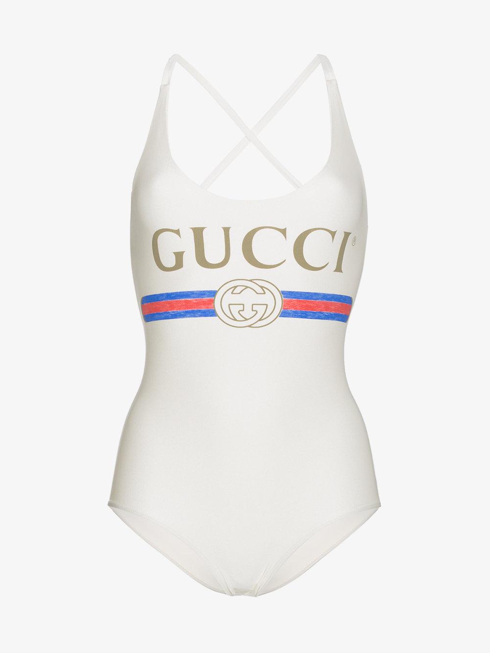 Gucci swimsuit best sale womens