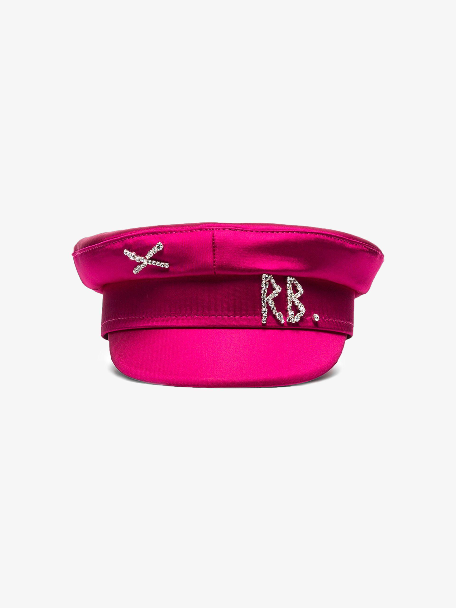 Ruslan Baginskiy Satin Baker Boy Hat in 