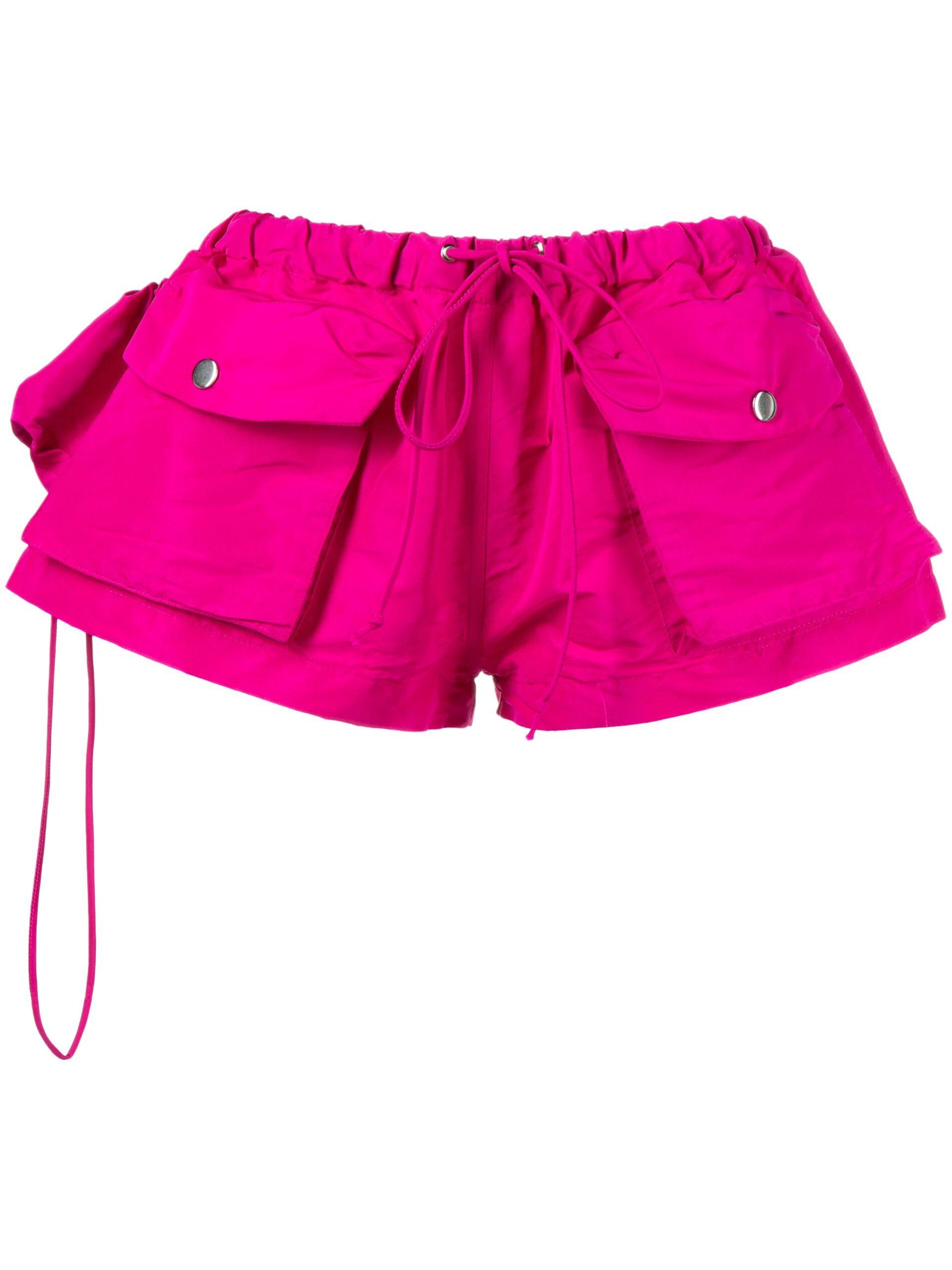 Majroe skæg Glad LAQUAN SMITH Low-rise Cargo Shorts in Pink | Lyst