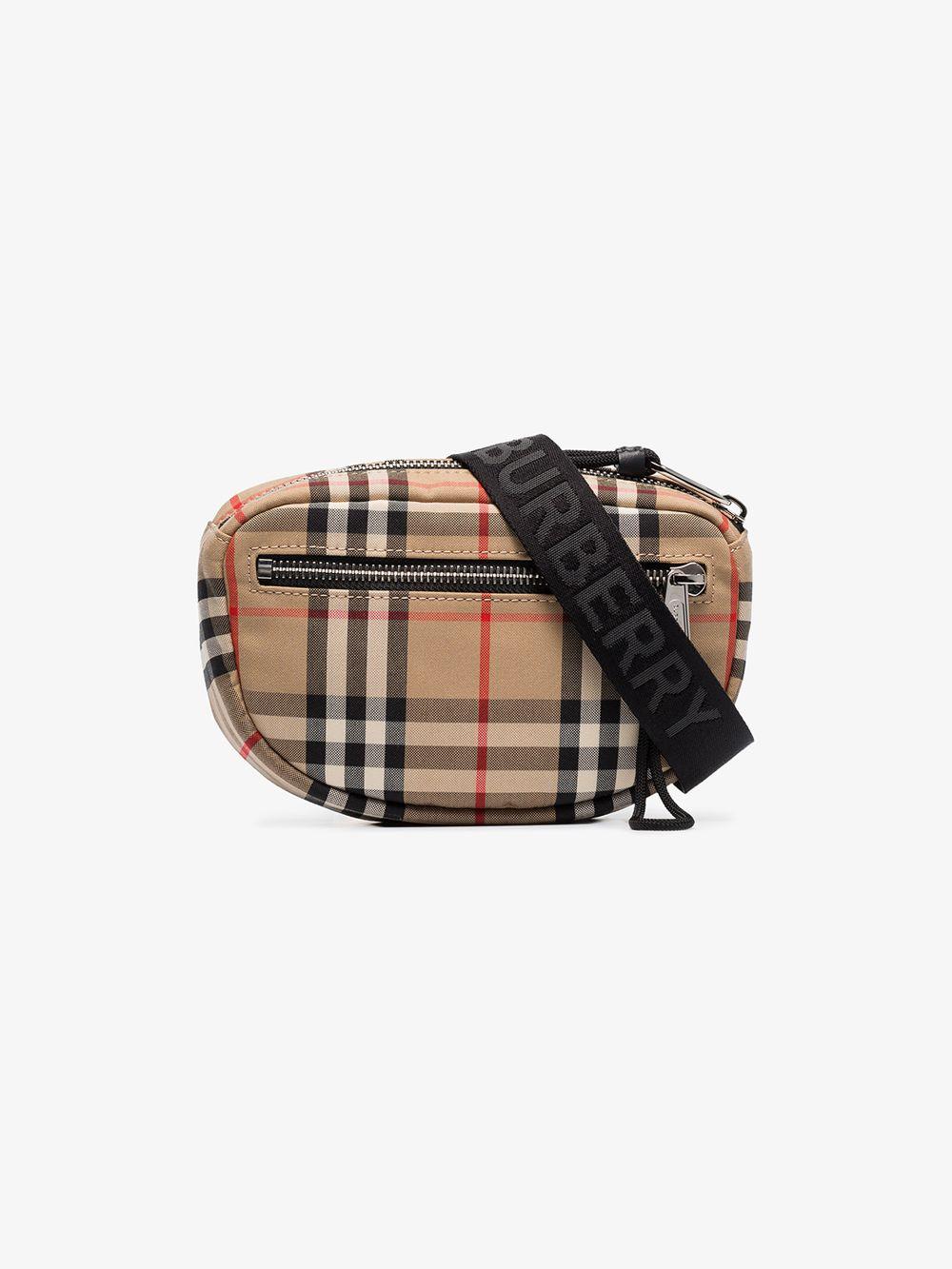 Burberry Vintage Check Small Belt Bag for Men | Lyst UK