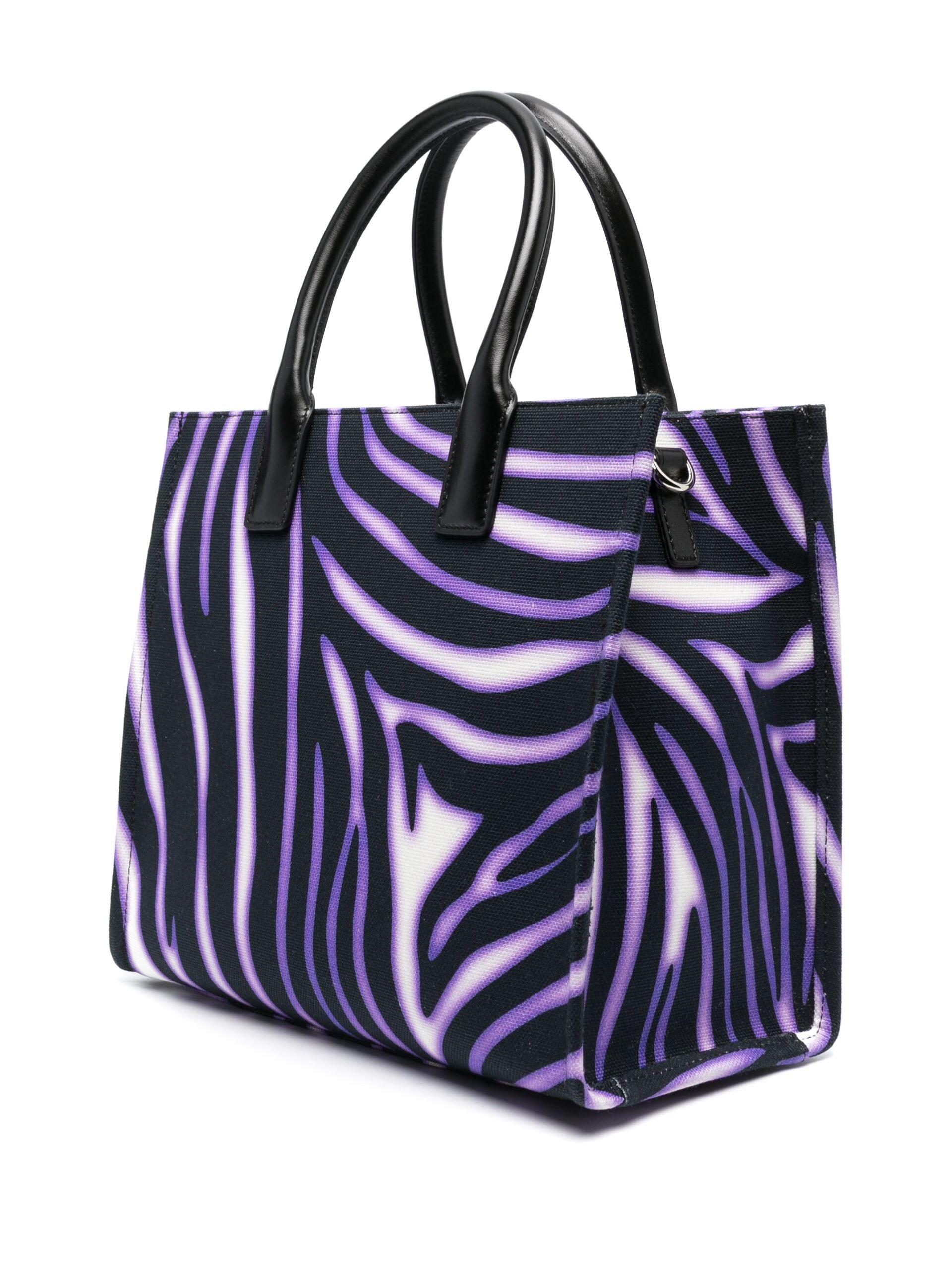 VERSACE PALAZZO LEATHER TOTE BAG in ORCHID PINK For Sale at 1stDibs