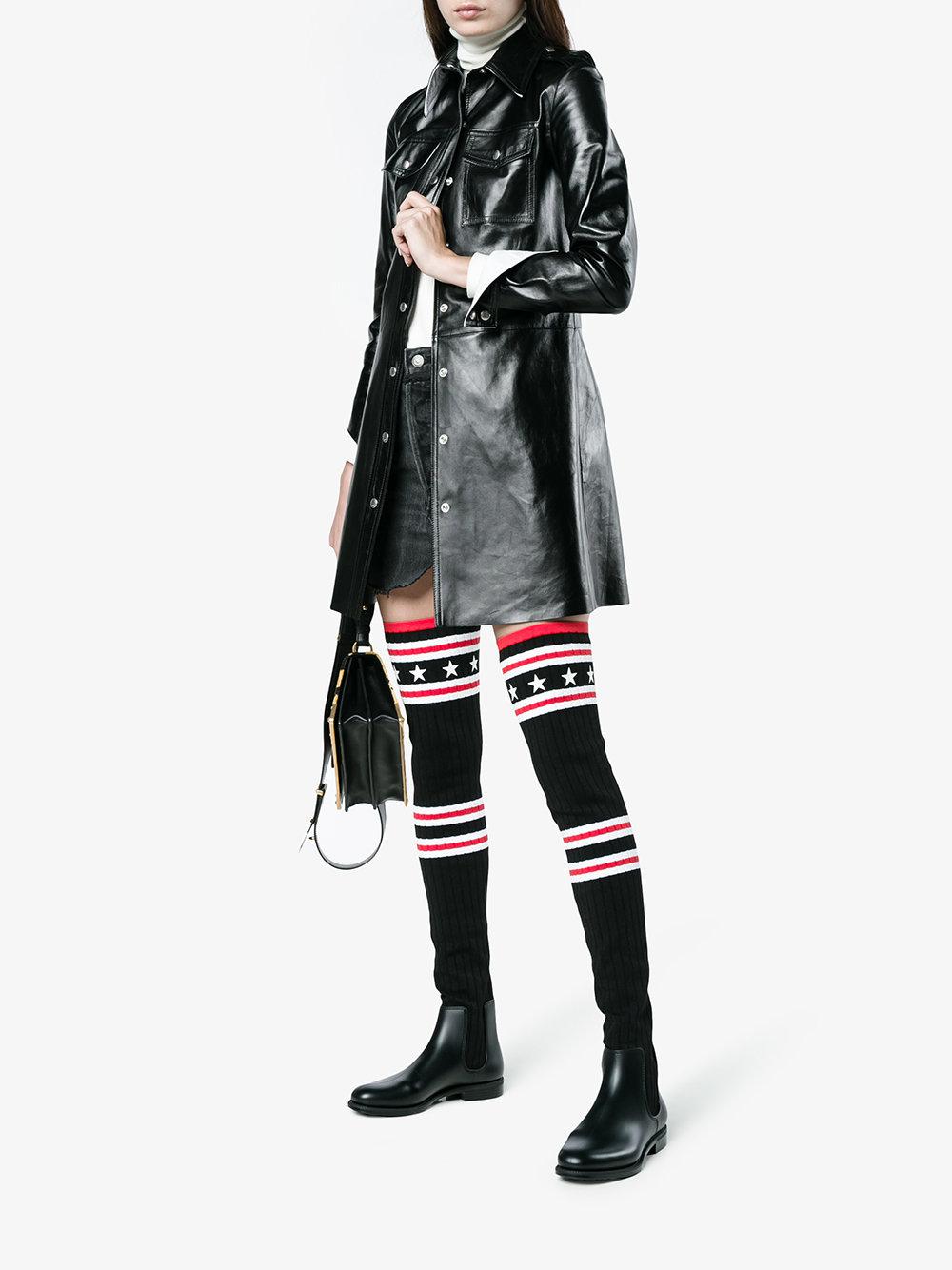 givenchy storm over the knee boots